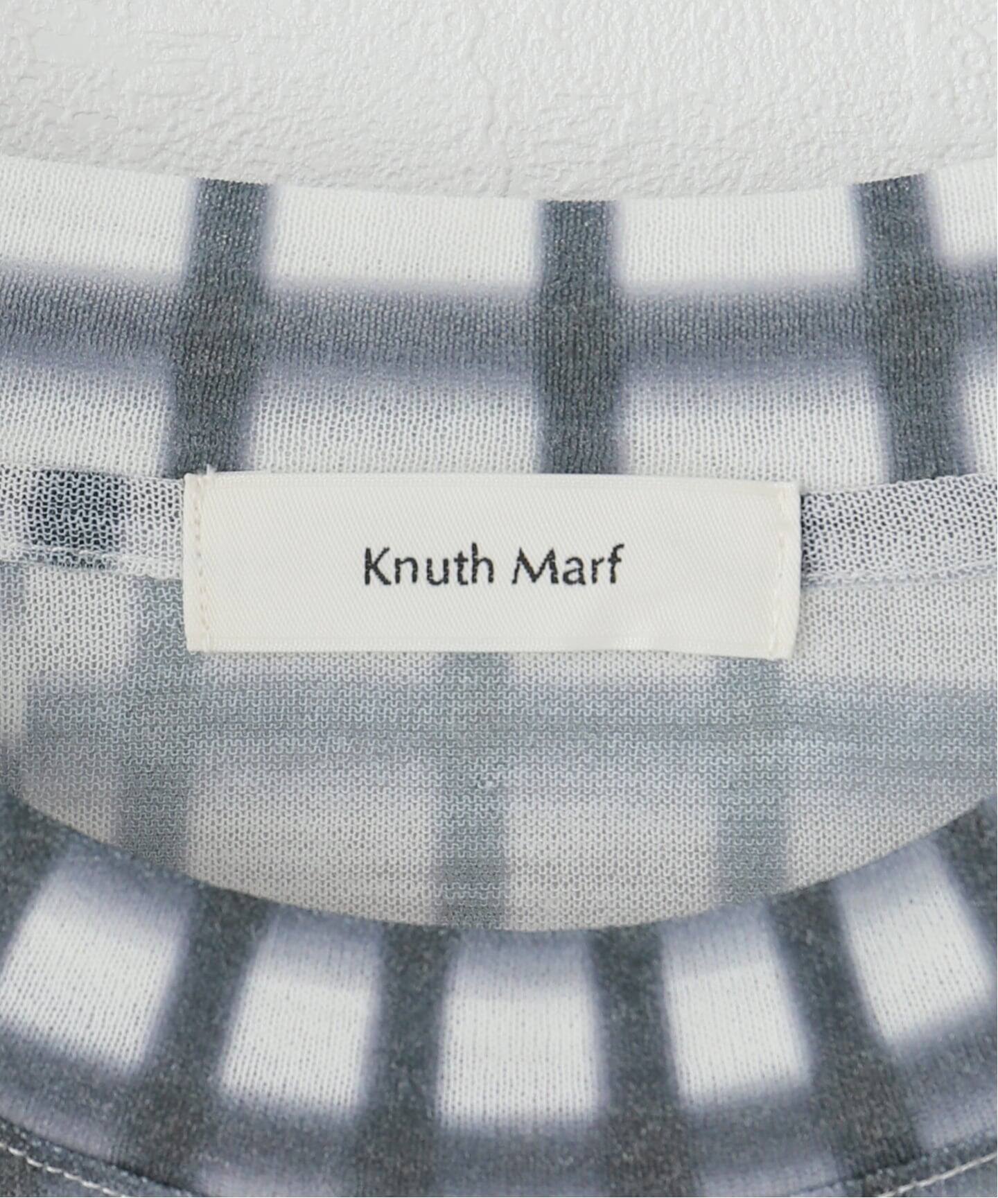 Knuth Marf/クヌースマーフ fruit-check print knit（Tシャツ