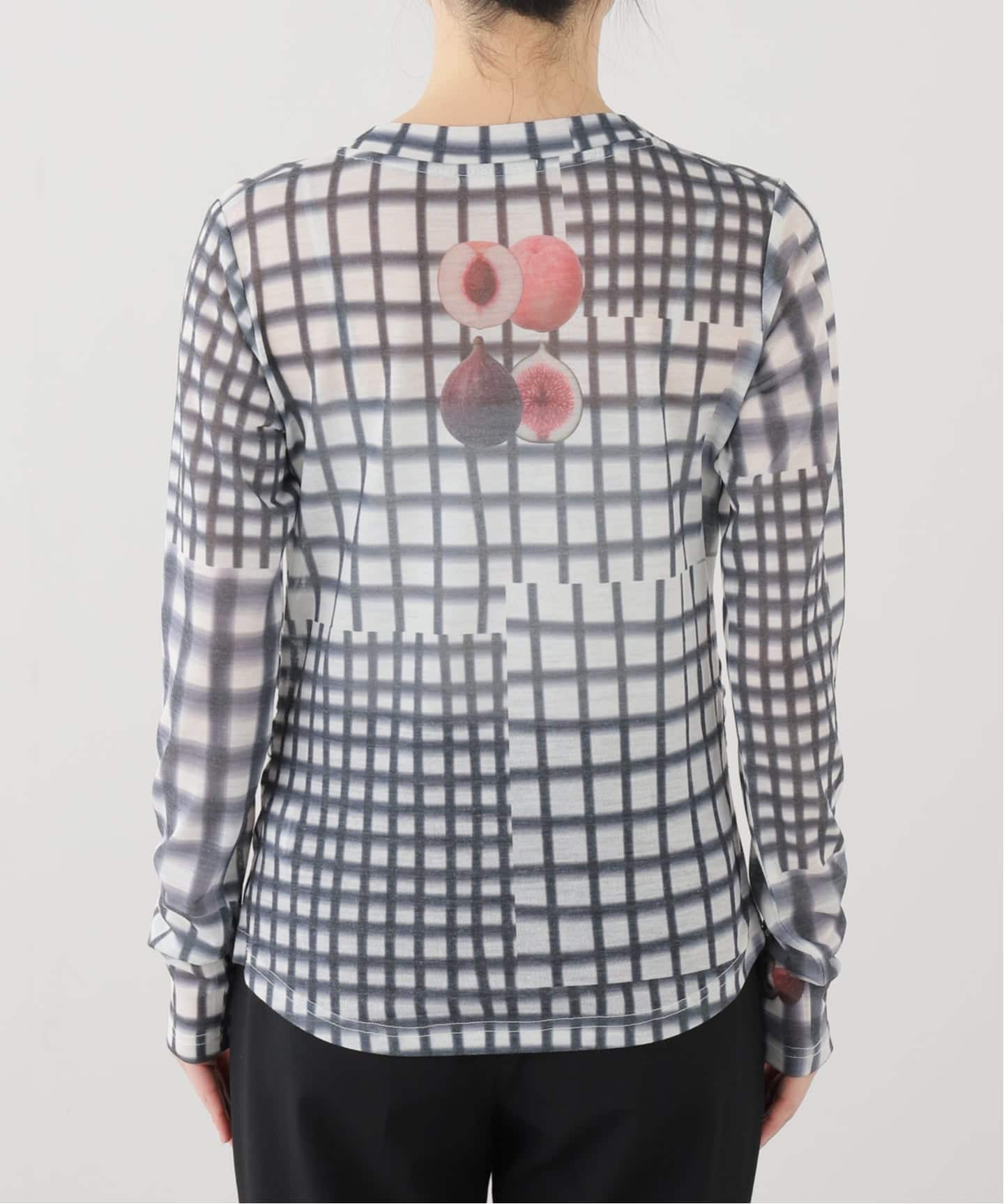 Knuth Marf/クヌースマーフ fruit-check print knit（Tシャツ