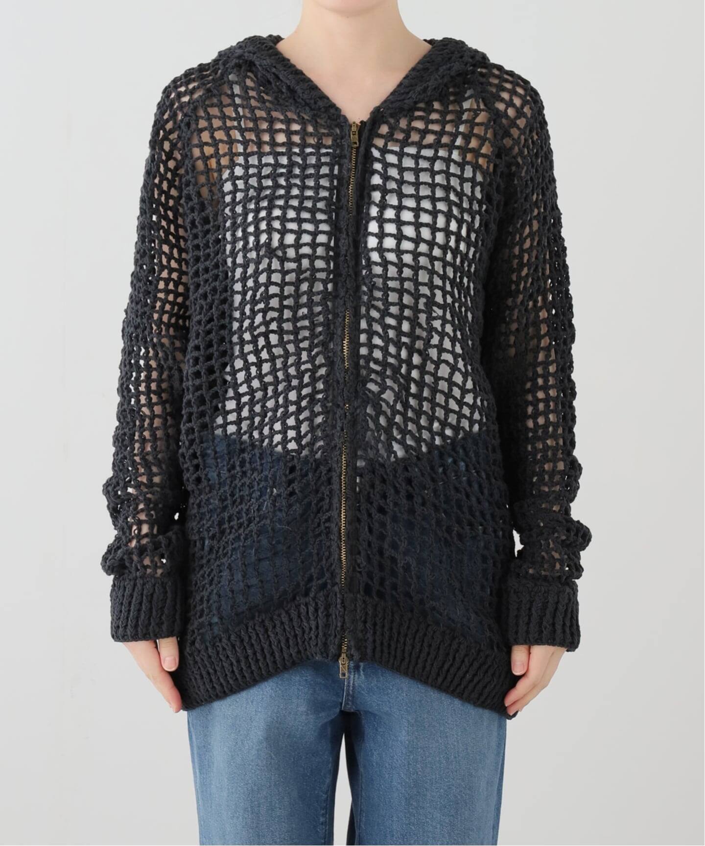 MacMahon Knitting Mills / マクマホンニッティングミルズ Mesh Zip