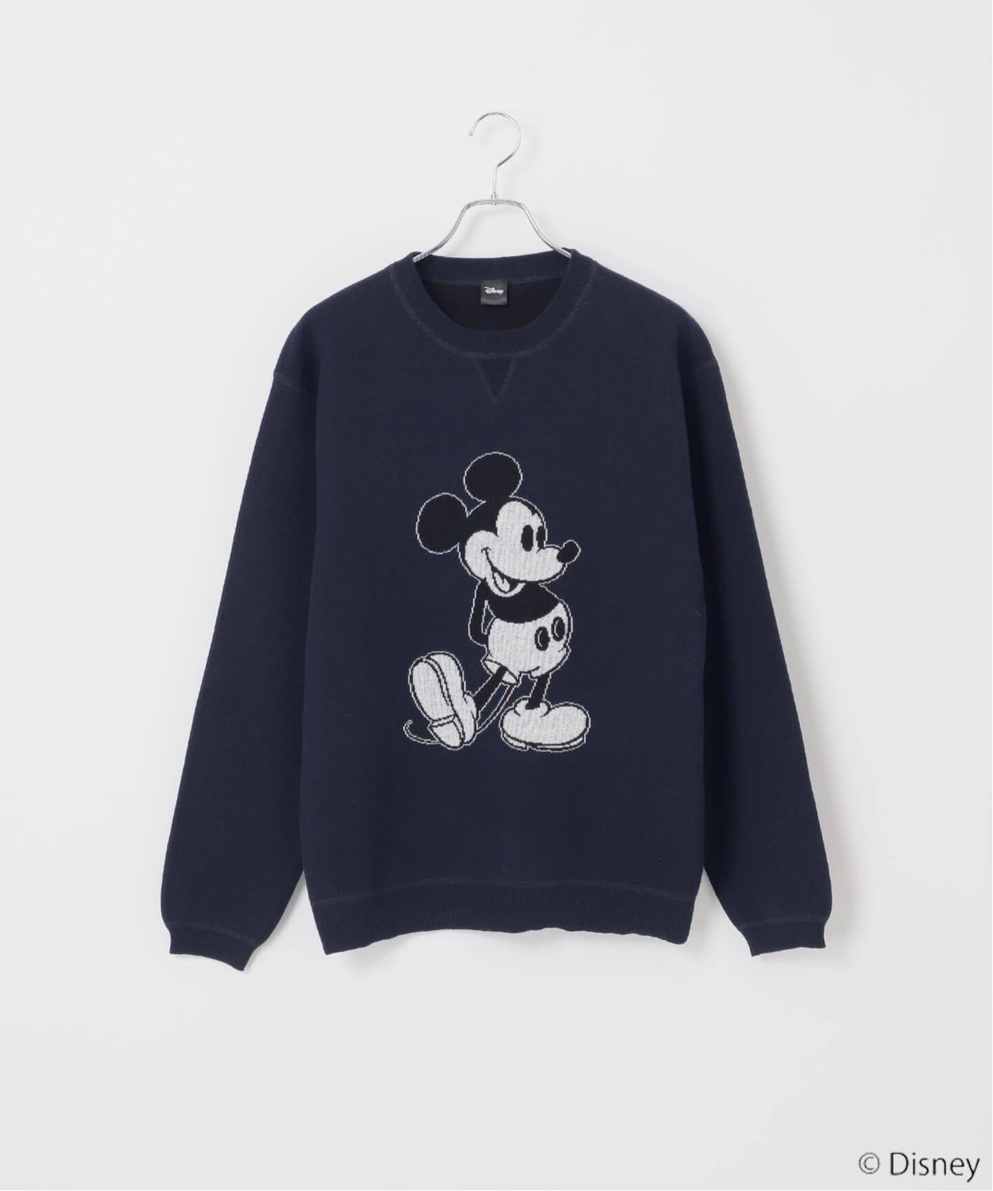 MICKEY/ミッキー/スウェットライクニット（ニット／セーター）｜B.C 