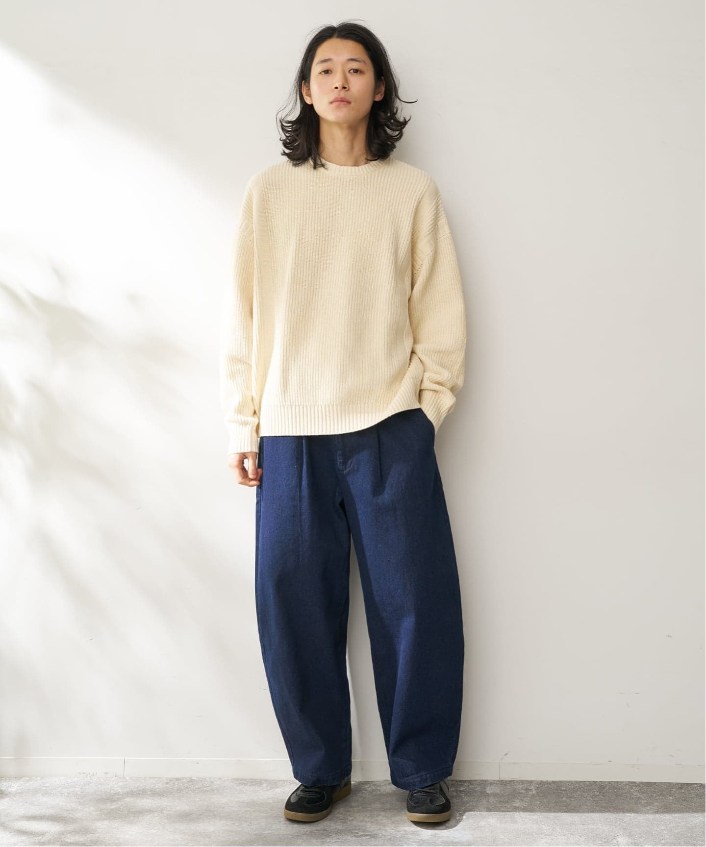 FADE GANSEY KNIT（ニット／セーター）｜B.C STOCK（ベーセーストック