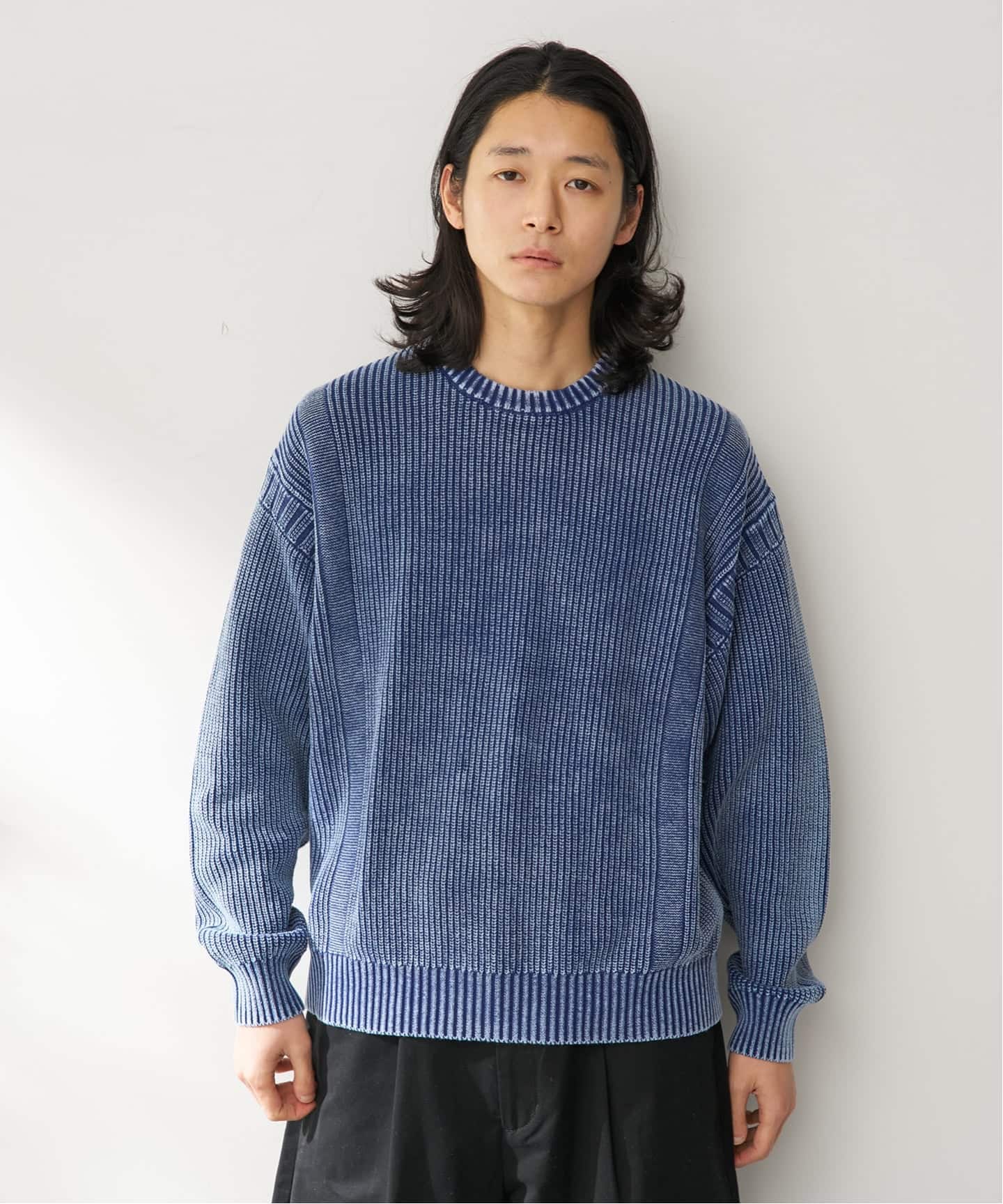FADE GANSEY KNIT（ニット／セーター）｜B.C STOCK（ベーセーストック