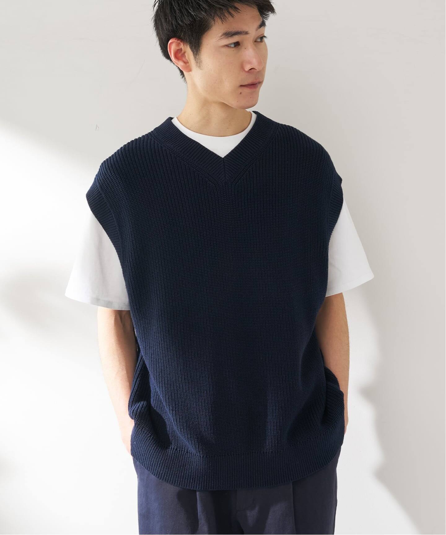 ENFOLD ニットベスト　BK FORHUS ニットベストセット（ニット／セーター）｜B.C STOCK（ベーセー