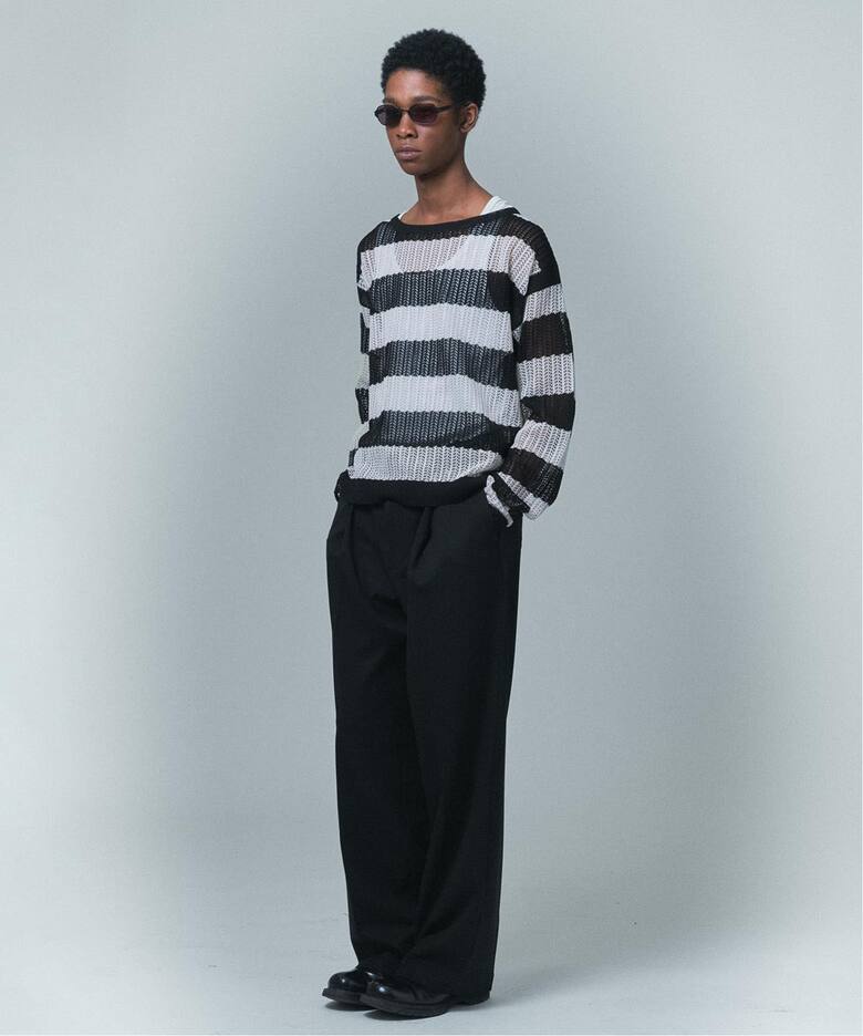 NOCTO ARCHIVE/ノクト アーカイブ Mesh Knit Pullover（ニット 
