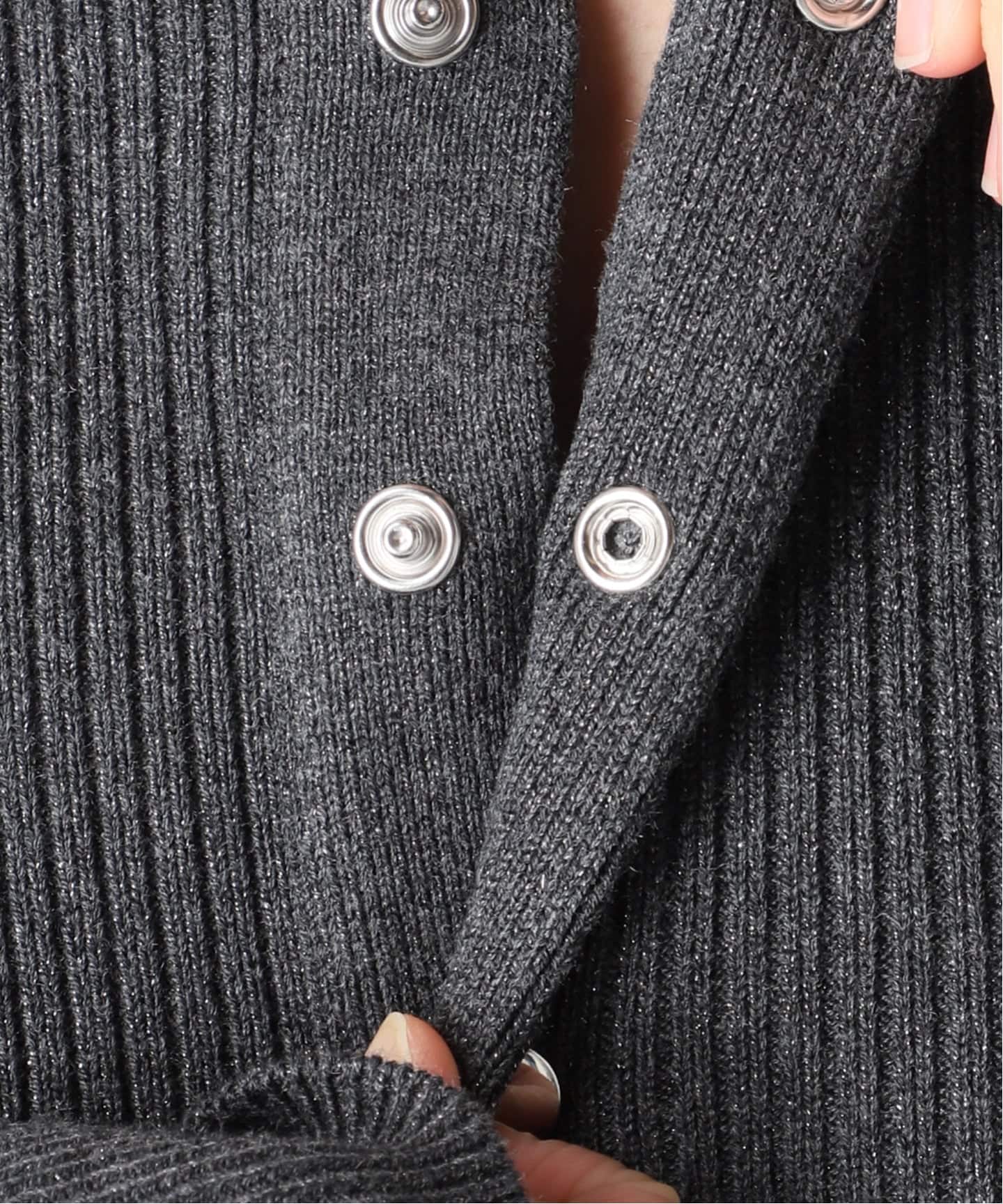 ≪予約≫NOCTO ARCHIVE/ノクト アーカイブ Elbow Patch Henley Neck