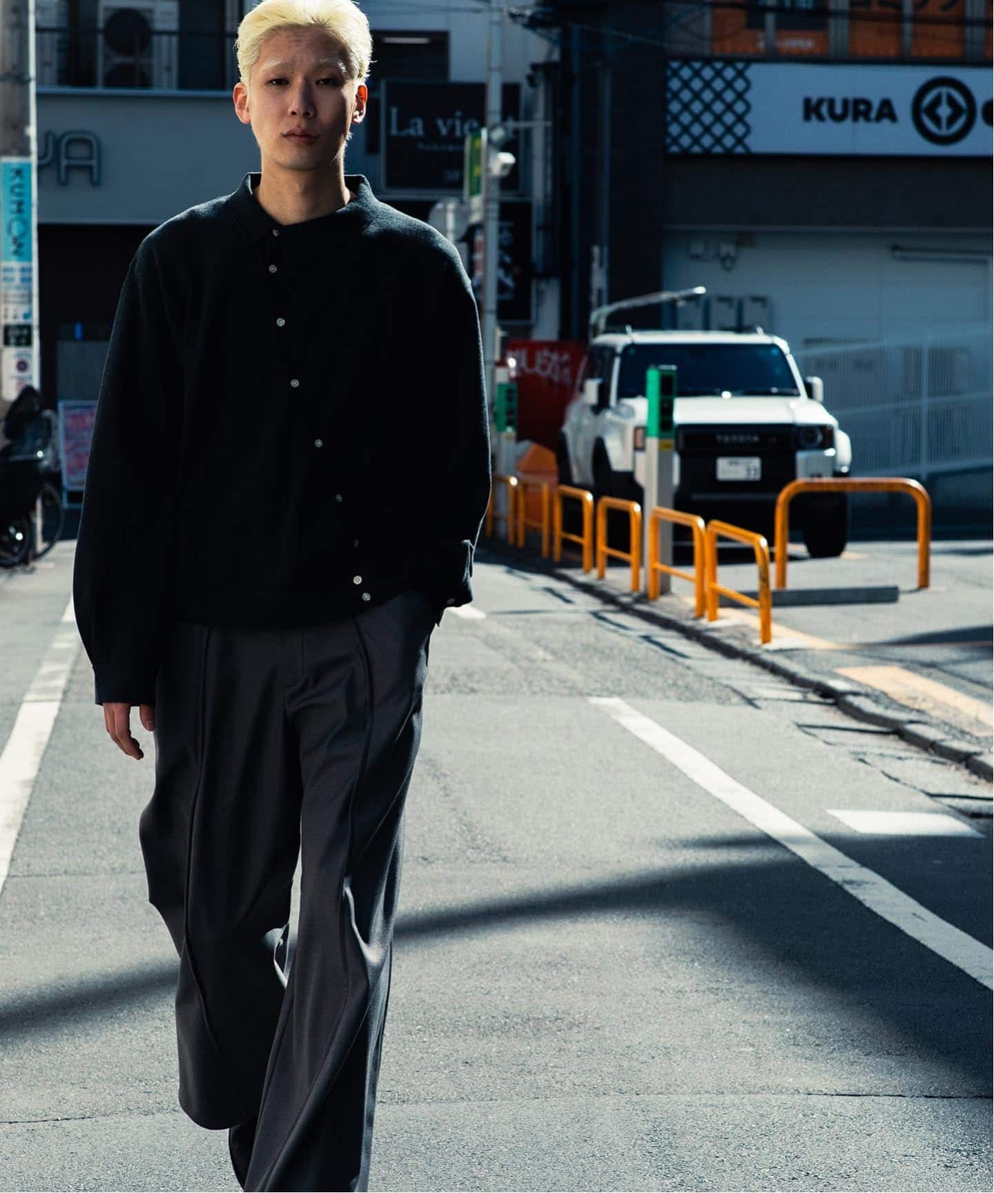GOAT ESSENCE / ゴートエッセンス CURVED CARDIGAN（カーディガン
