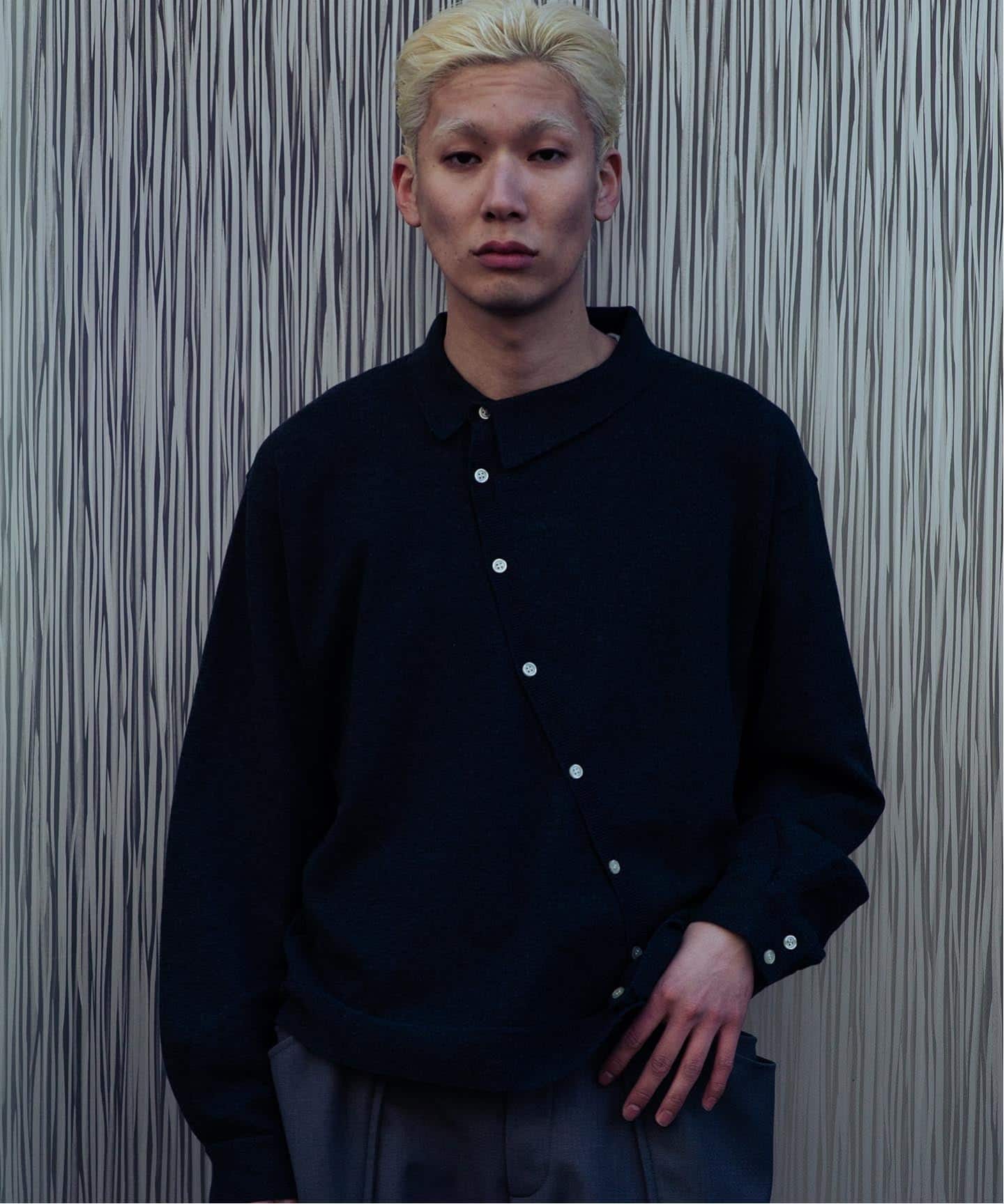 GOAT ESSENCE / ゴートエッセンス CURVED CARDIGAN（カーディガン