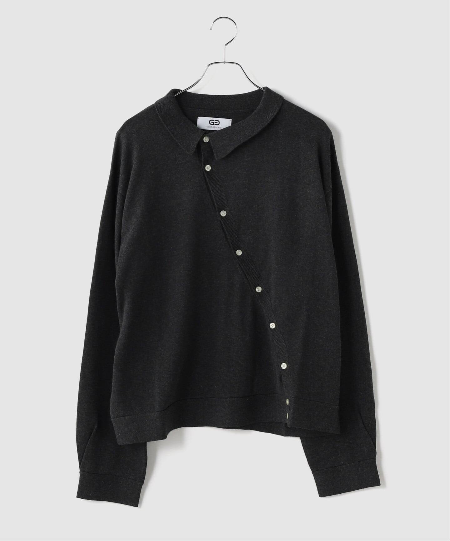 GOAT ESSENCE / ゴートエッセンス CURVED CARDIGAN（カーディガン