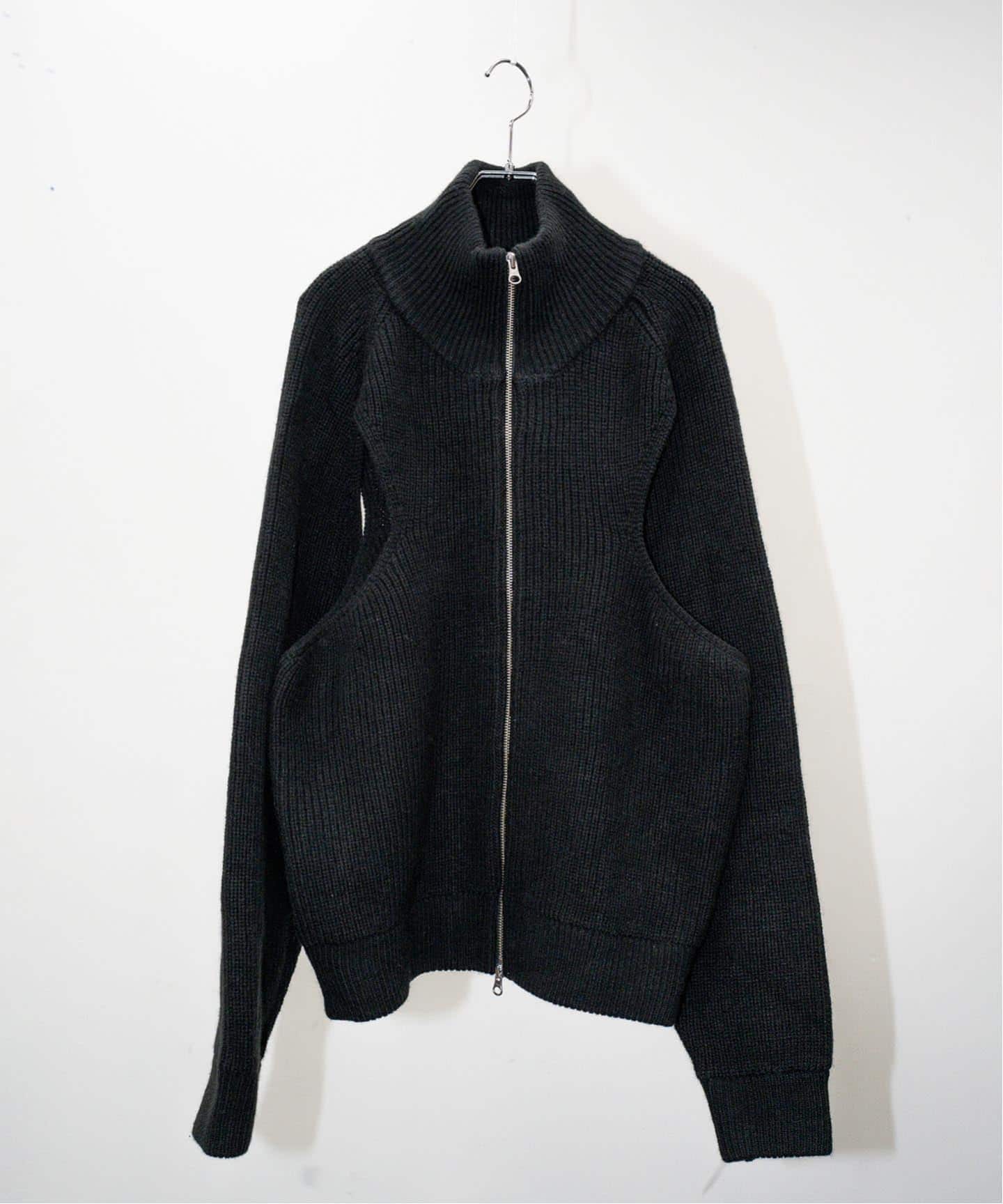 GOAT ESSENCE DS KNIT Ｍ（最安値） GOAT ESSENCE / ゴートエッセンス CUT-OUT DRIVER KNIT（ニット