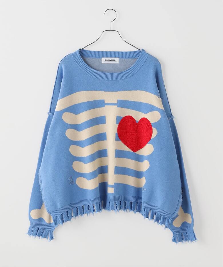 DISCOVERED / ディスカバード COTTON BONE KNIT（ニット／セーター 