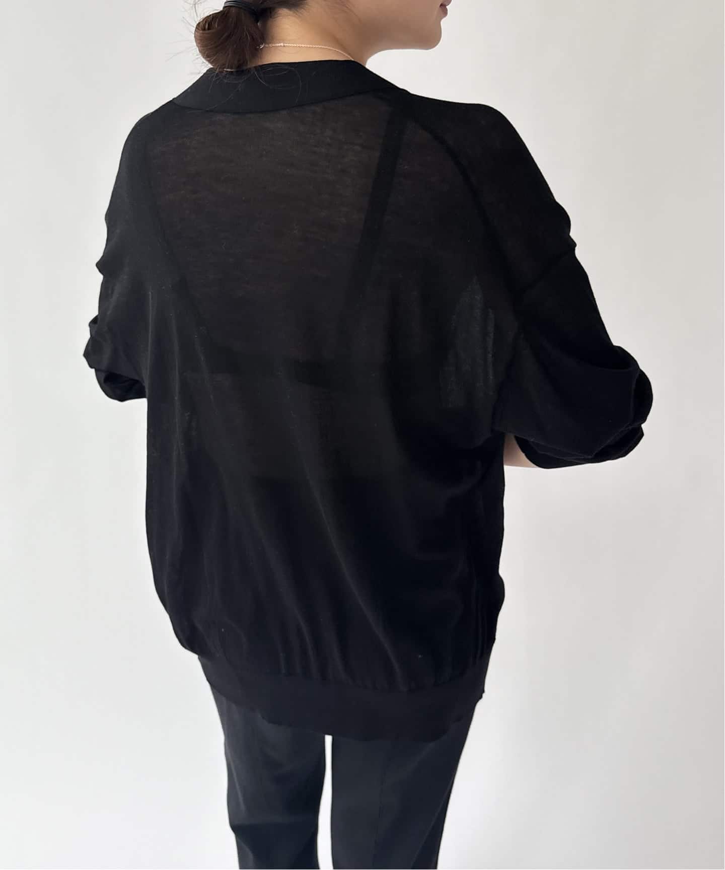 editforlulu モヘアカーディガン 黒 COOTIE (クーティー) Mohair Cardigan (モヘアカーディガン) Black