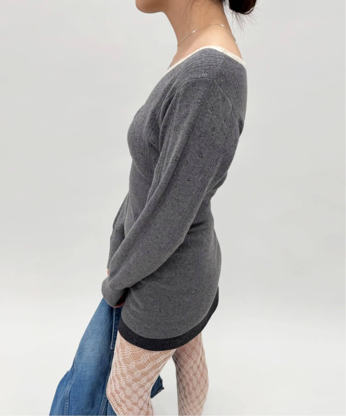 アイレットニット（ニット／セーター）｜EDIT.FOR LULU（エディット