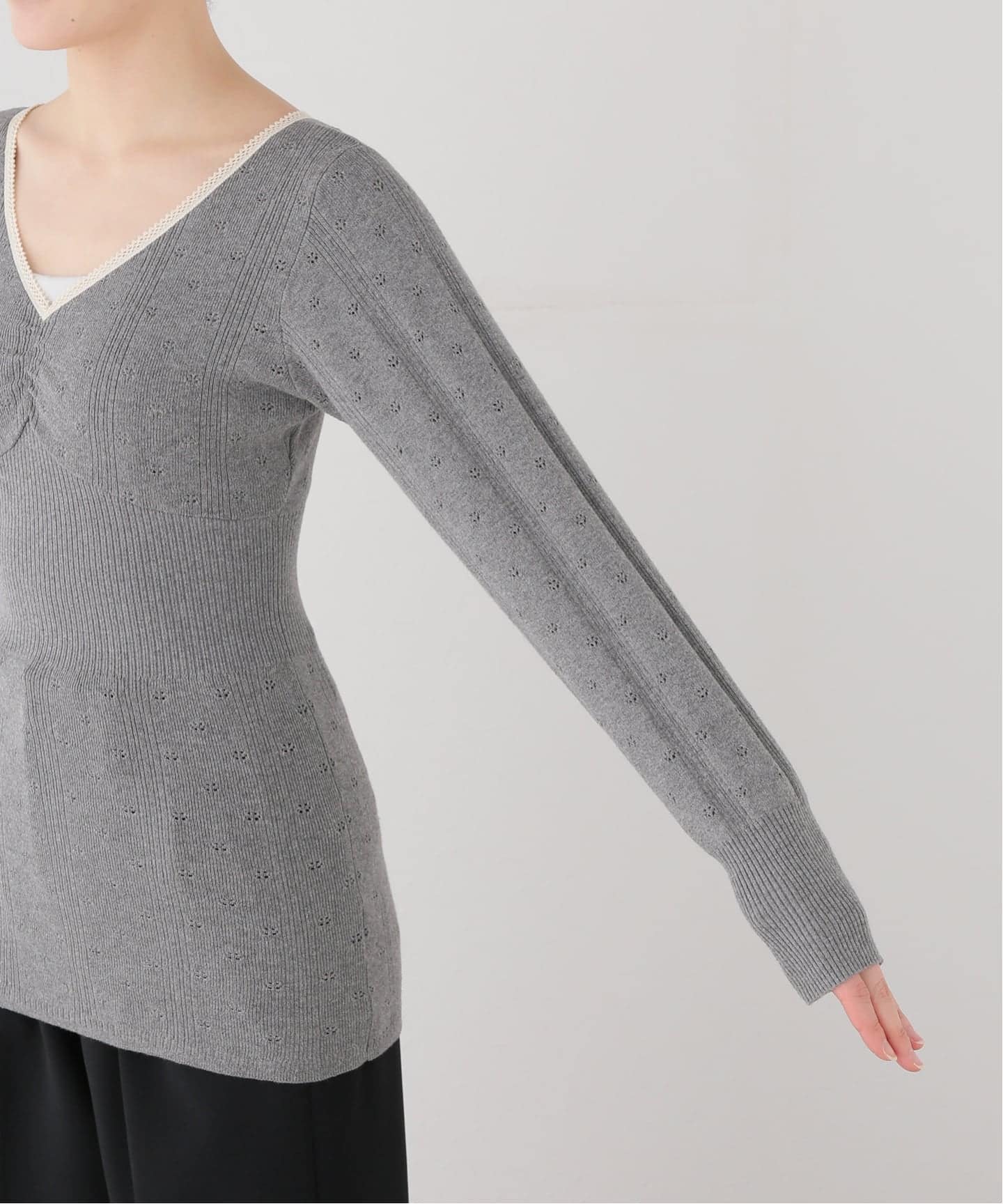 アイレットニット（ニット／セーター）｜EDIT.FOR LULU（エディット