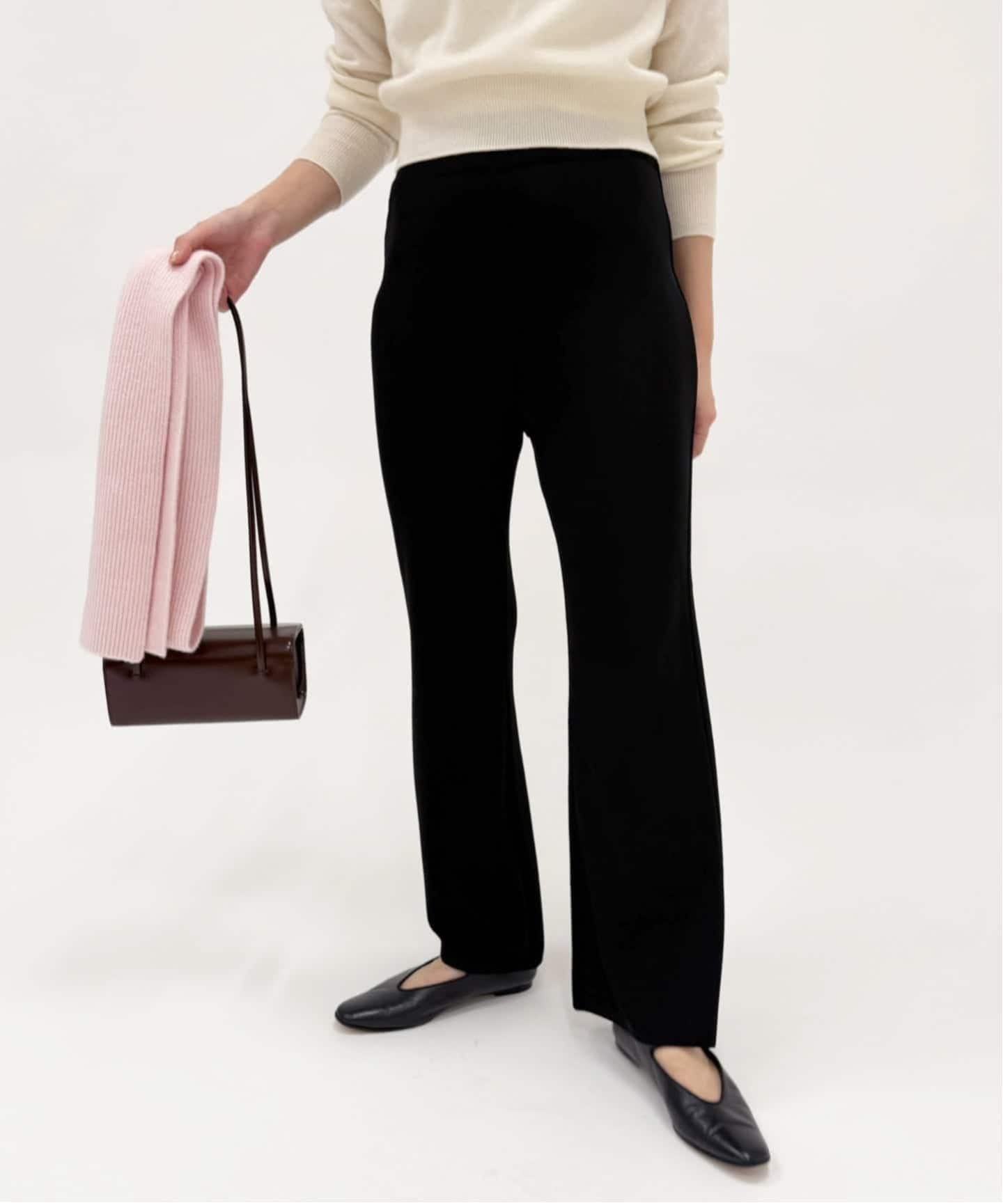 abcニットフレアパンツ（その他パンツ）｜EDIT.FOR LULU（エディット