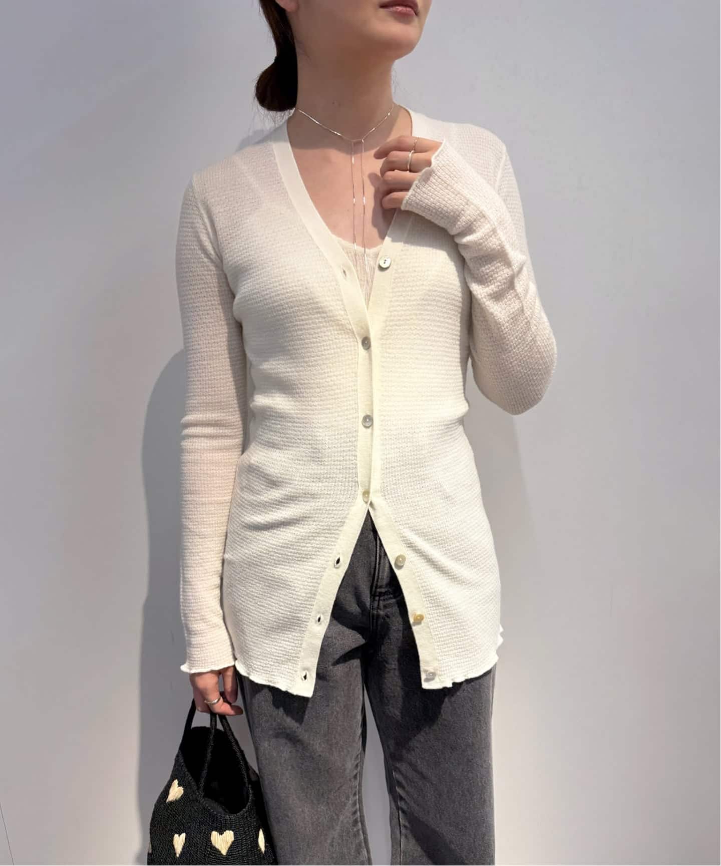 アイレットカーディガン（ニット／セーター）｜EDIT.FOR LULU