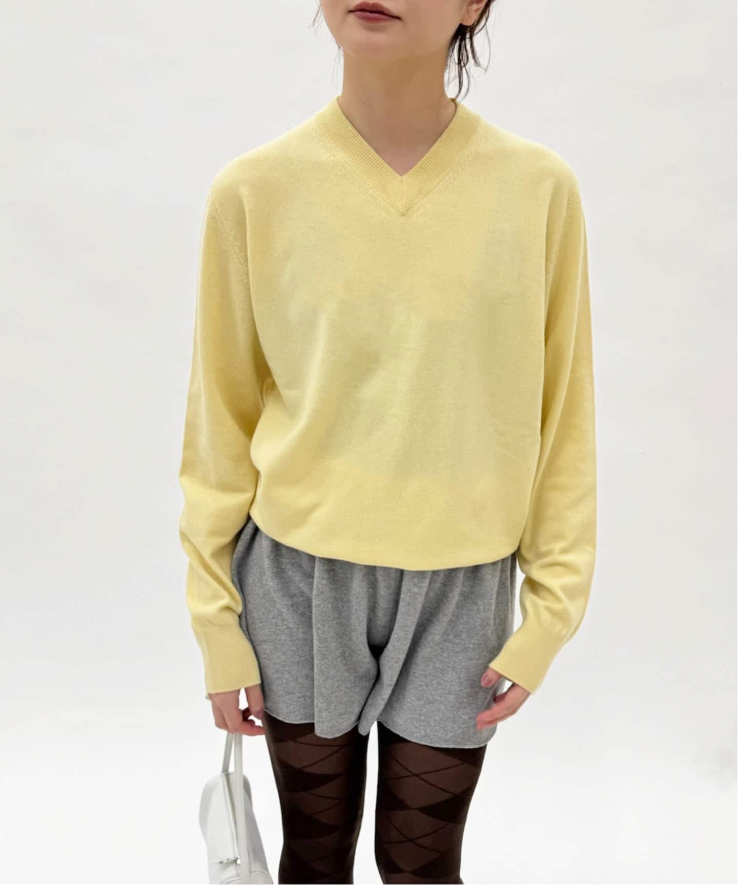 スムースウールVネックプル（ニット／セーター）｜EDIT.FOR LULU