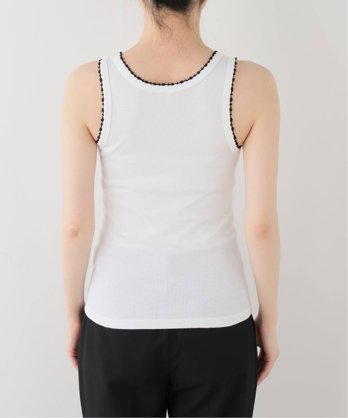babaco/ババコ】Ribbed Basic Tank Top（ニット／セーター）｜EDIT.FOR