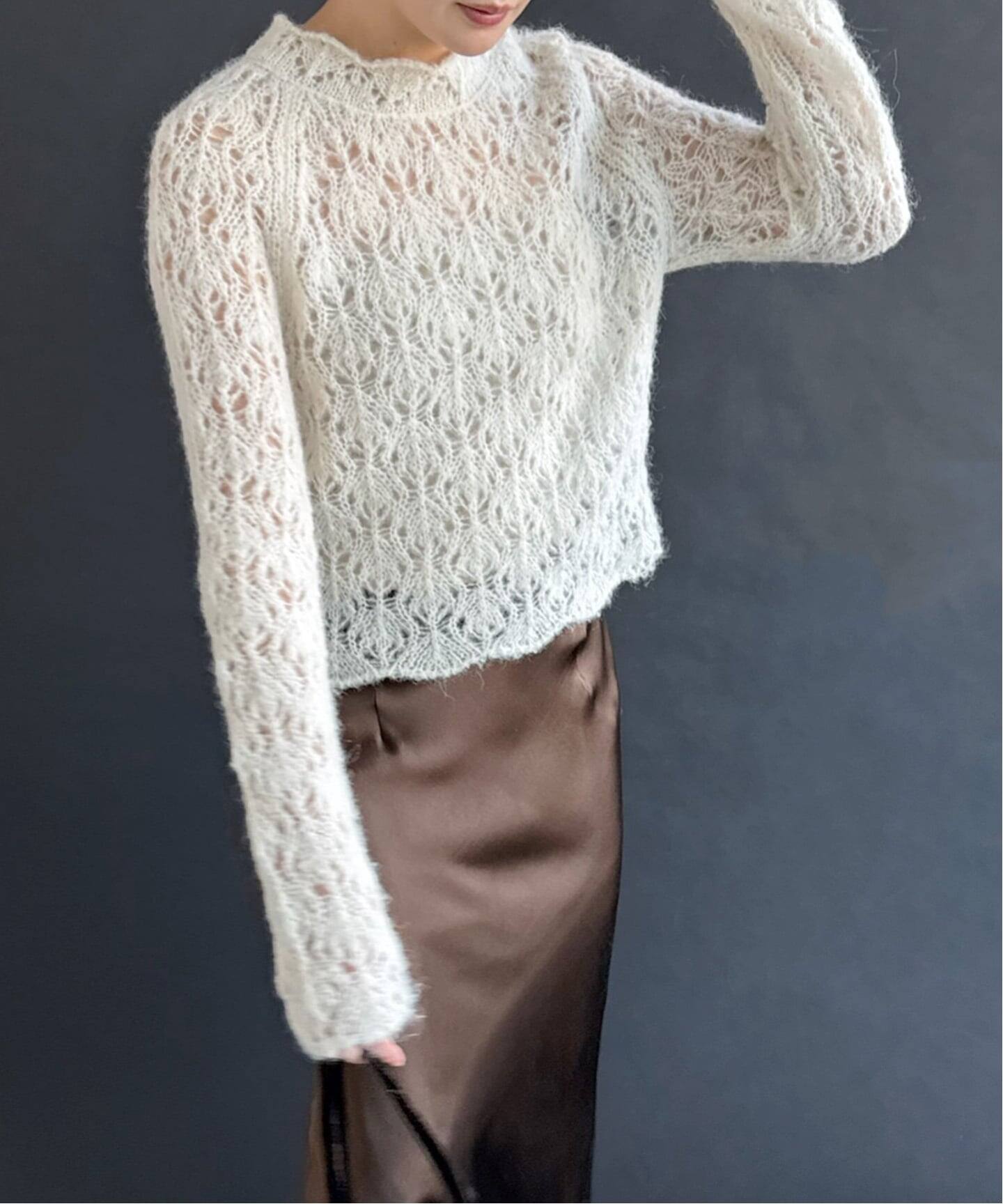 AYNI/アイニ】シアーニット（ニット／セーター）｜EDIT.FOR LULU