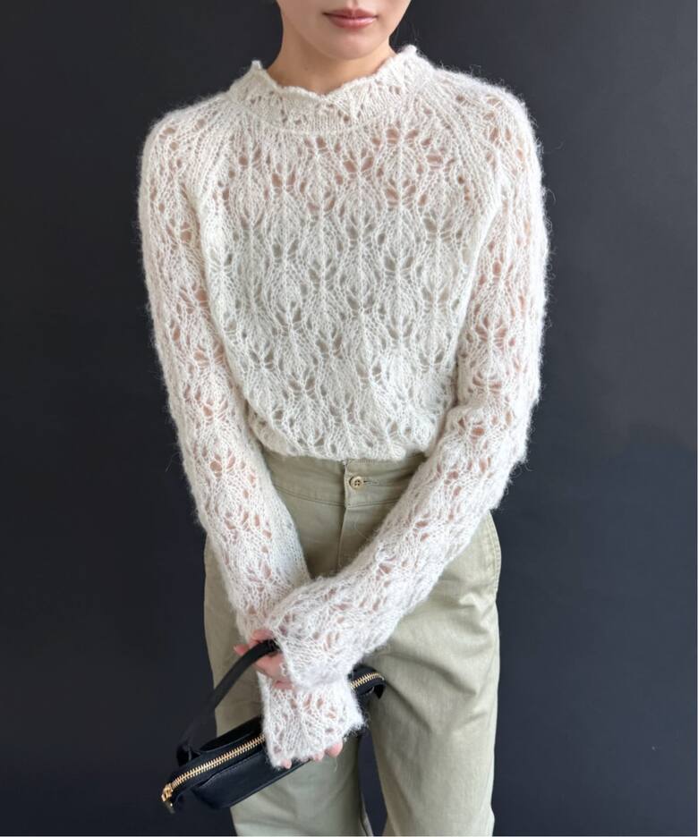 AYNI/アイニ】シアーニット（ニット／セーター）｜EDIT.FOR LULU  