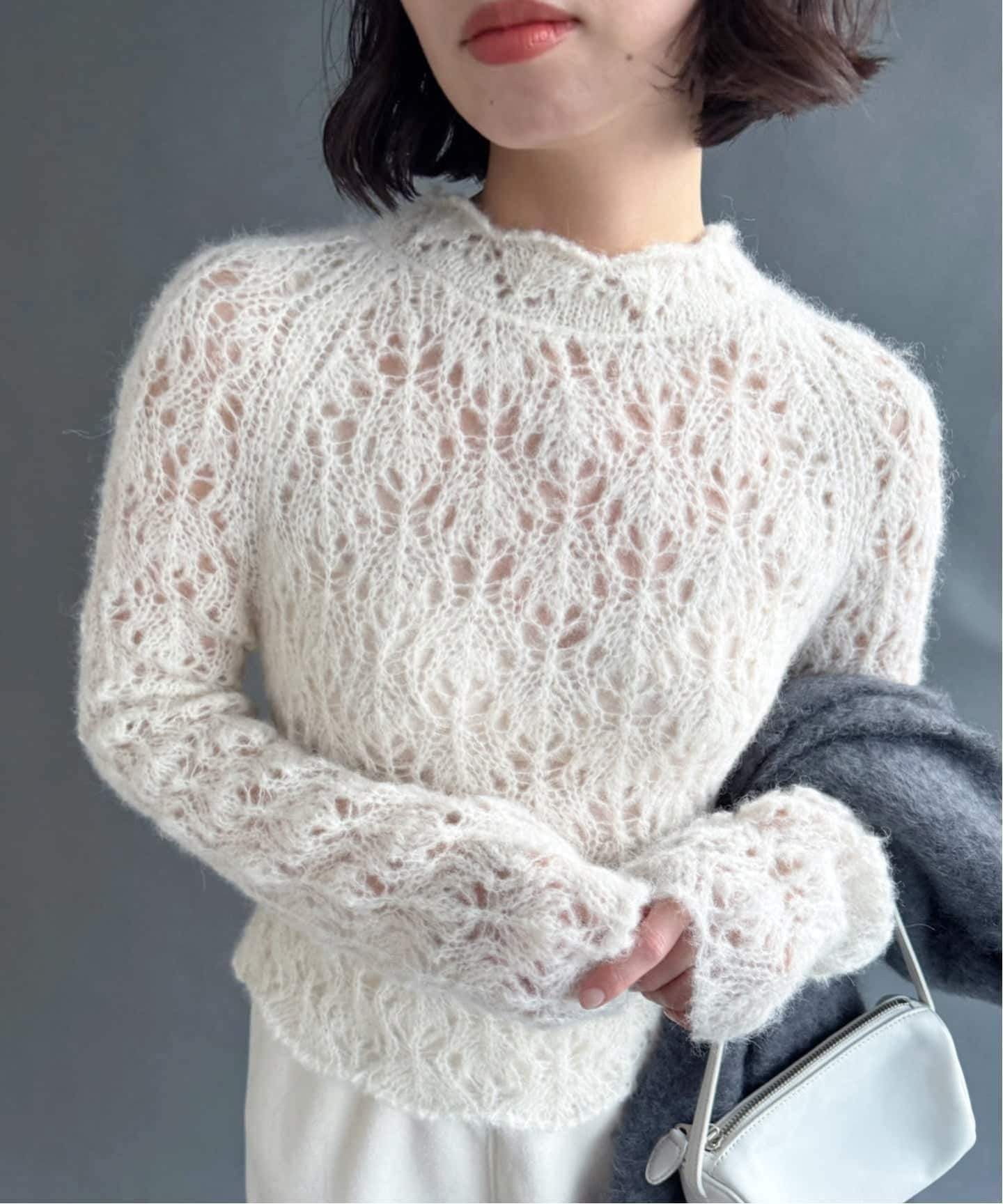 AYNI/アイニ】シアーニット（ニット／セーター）｜EDIT.FOR LULU