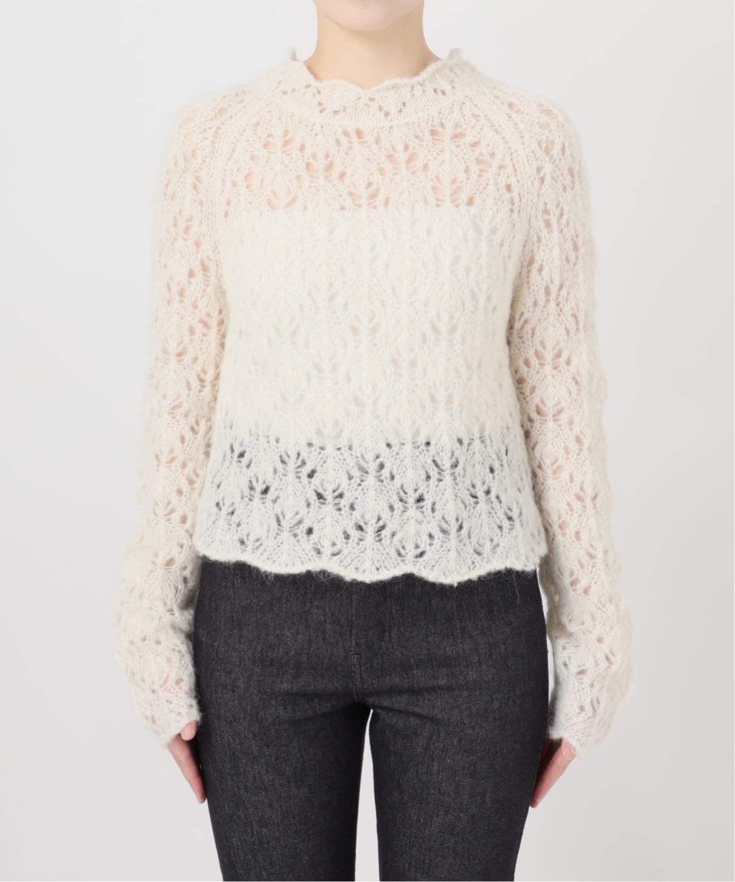 AYNI/アイニ】シアーニット（ニット／セーター）｜EDIT.FOR LULU