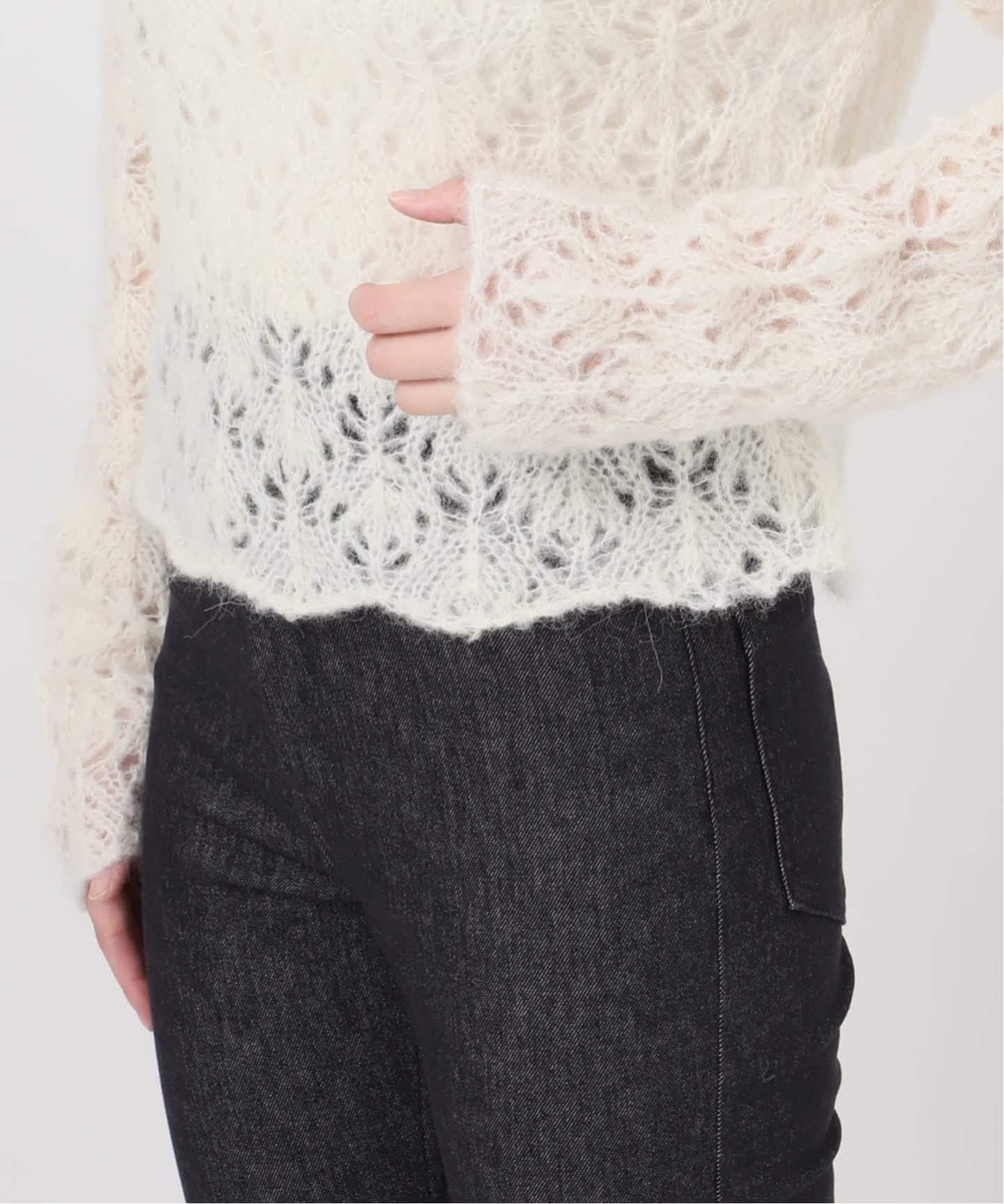 AYNI/アイニ】シアーニット（ニット／セーター）｜EDIT.FOR LULU