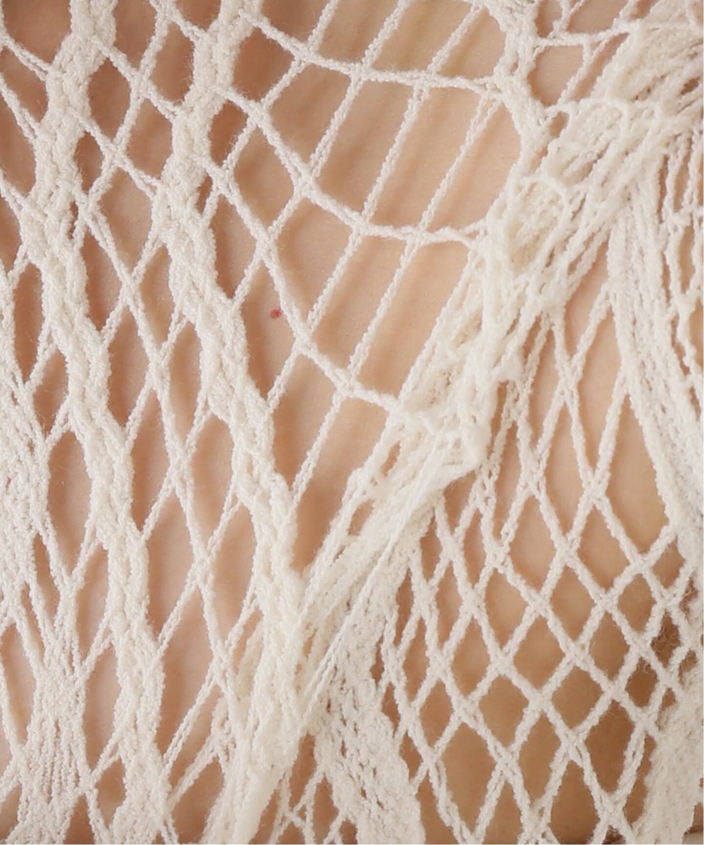 EUCHRONIA/ユークロニア】 Stretch Lace Cardigan（Tシャツ