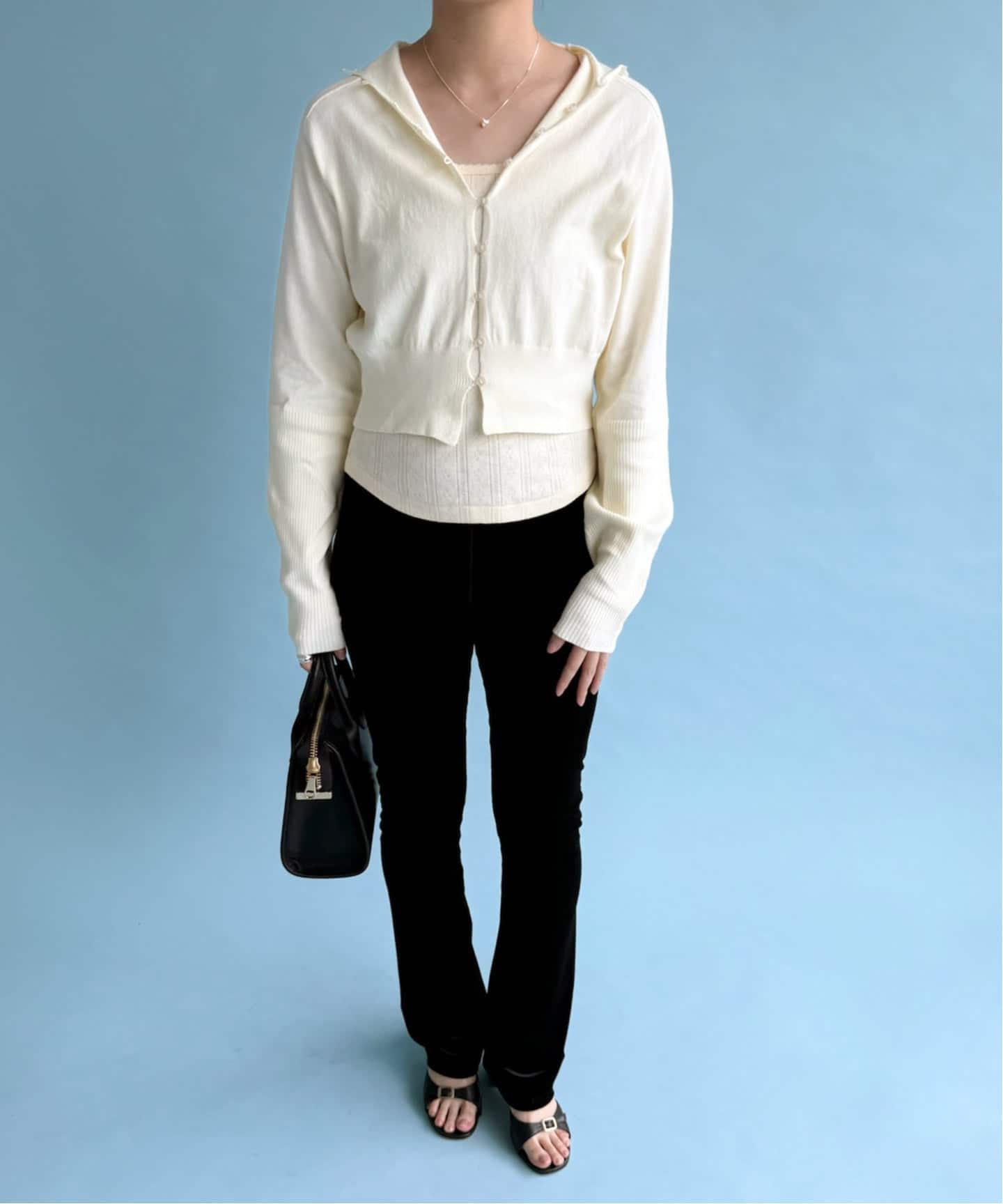 予約》HELLA for LULU High Neck Knit Cardigan（カーディガン）｜EDIT