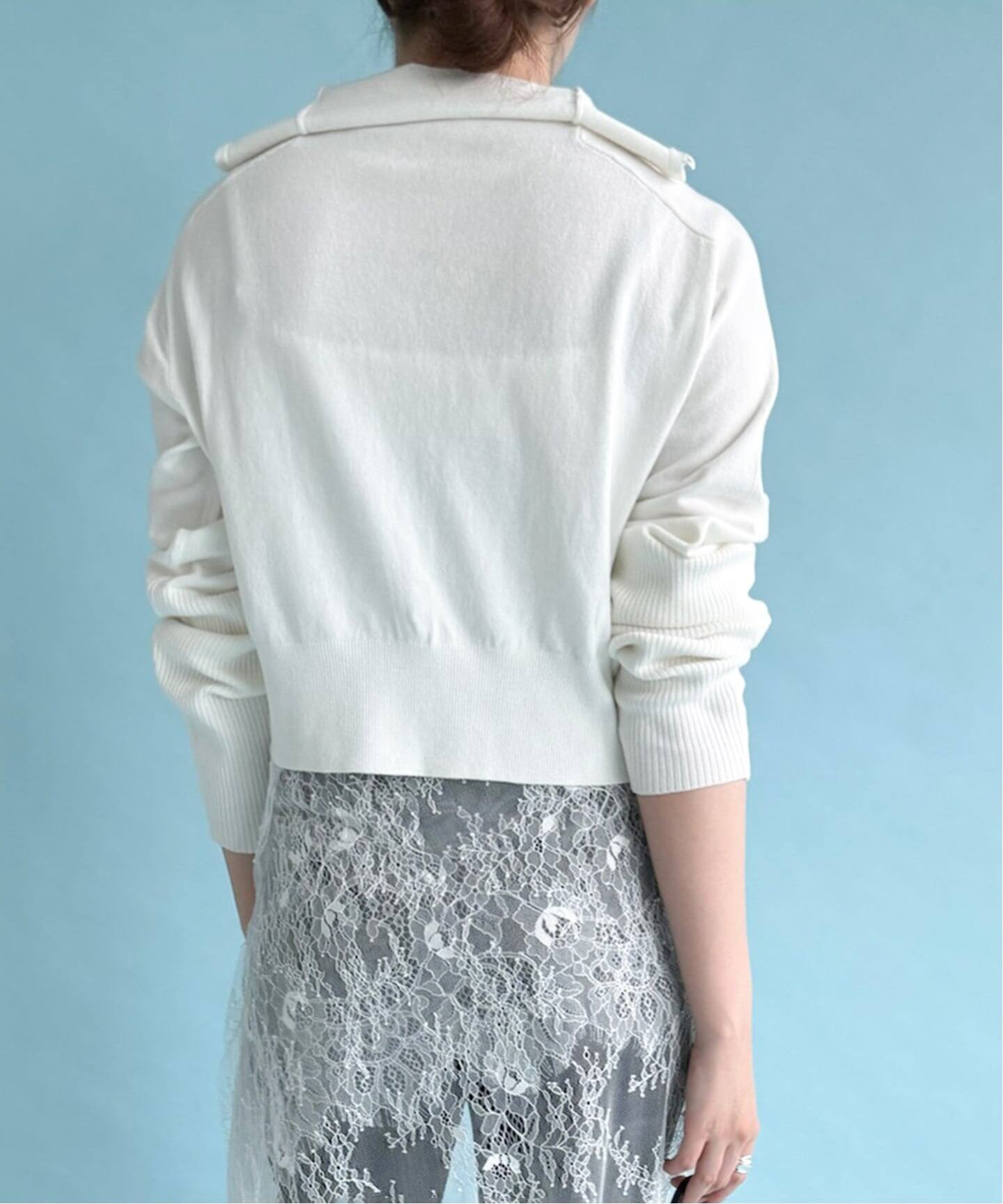 予約》HELLA for LULU High Neck Knit Cardigan（カーディガン）｜EDIT