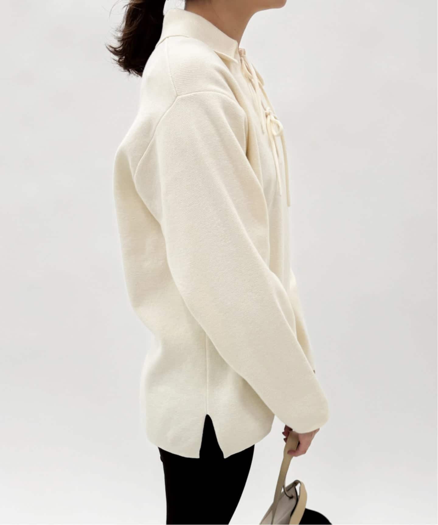 EDIT.FOR LULU NOHRA アイボリー コットン セーター NOHRA/ノーラ】knit pullover（ニット／セーター）｜EDIT.FOR LULU