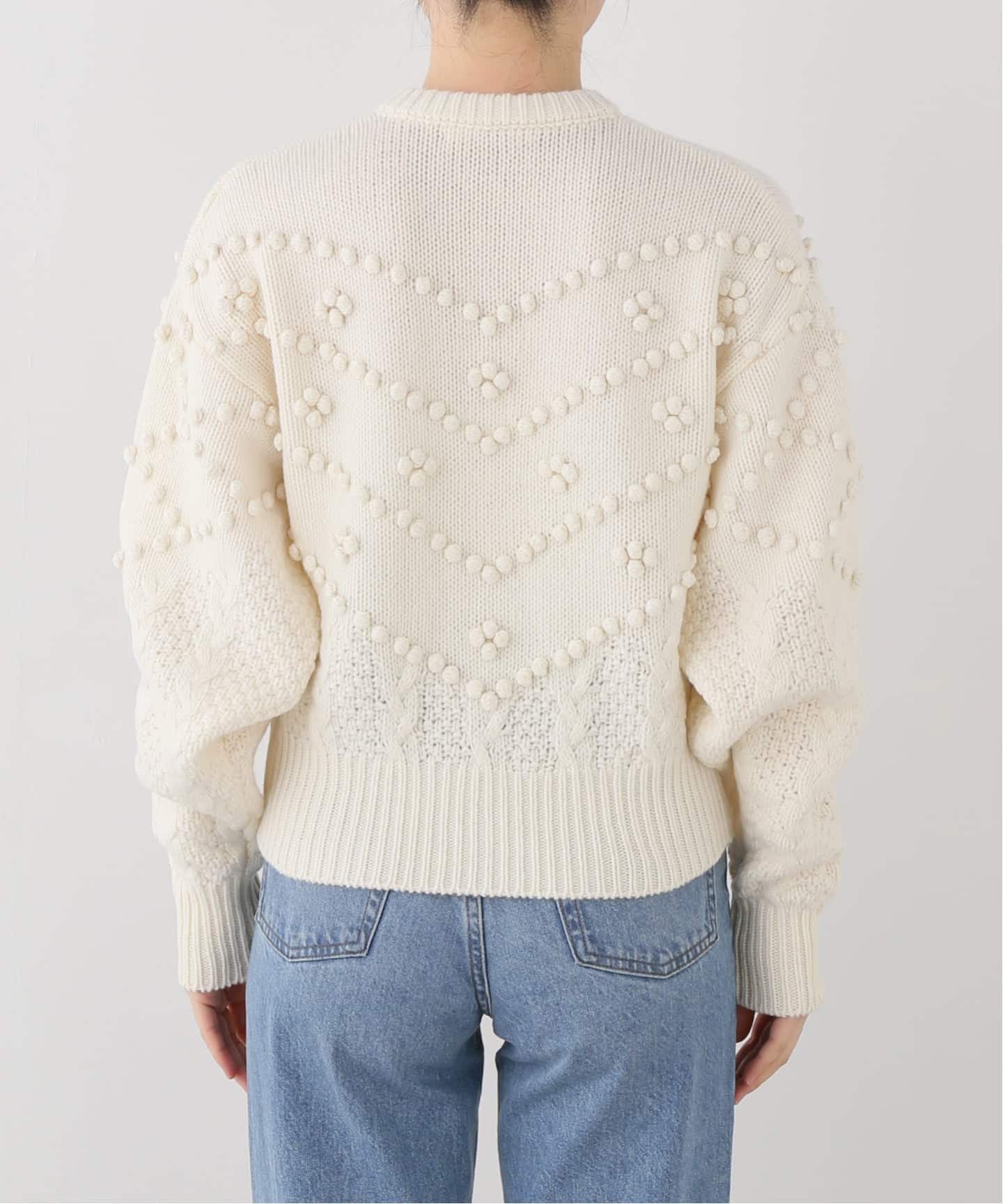NOHRA/ノーラ】 Popcorn knit cardigan（ニット／セーター）｜EDIT.FOR