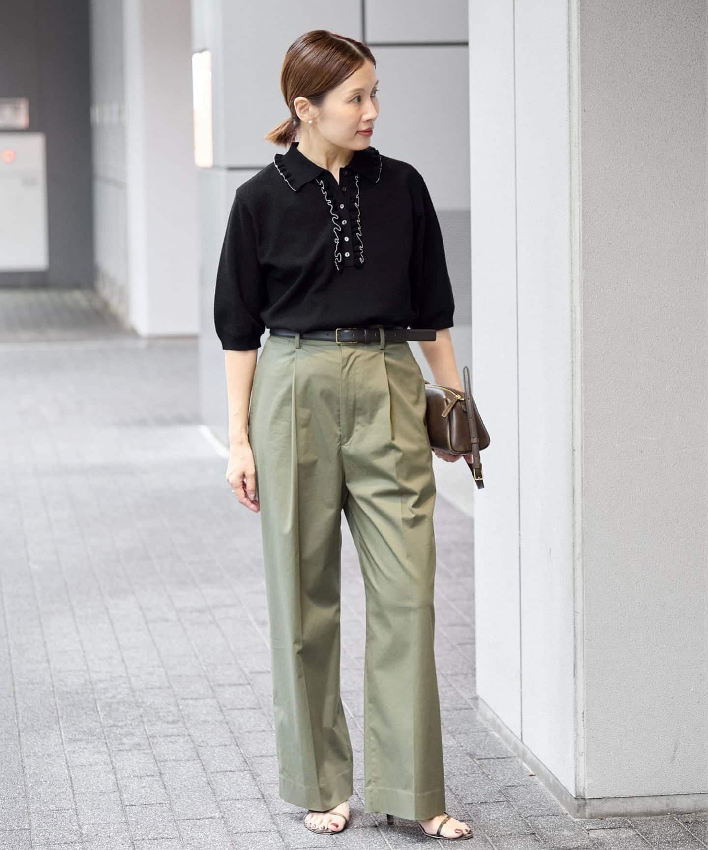 WEB限定/追加2》フリルプルオーバー（ニット／セーター）｜IENA