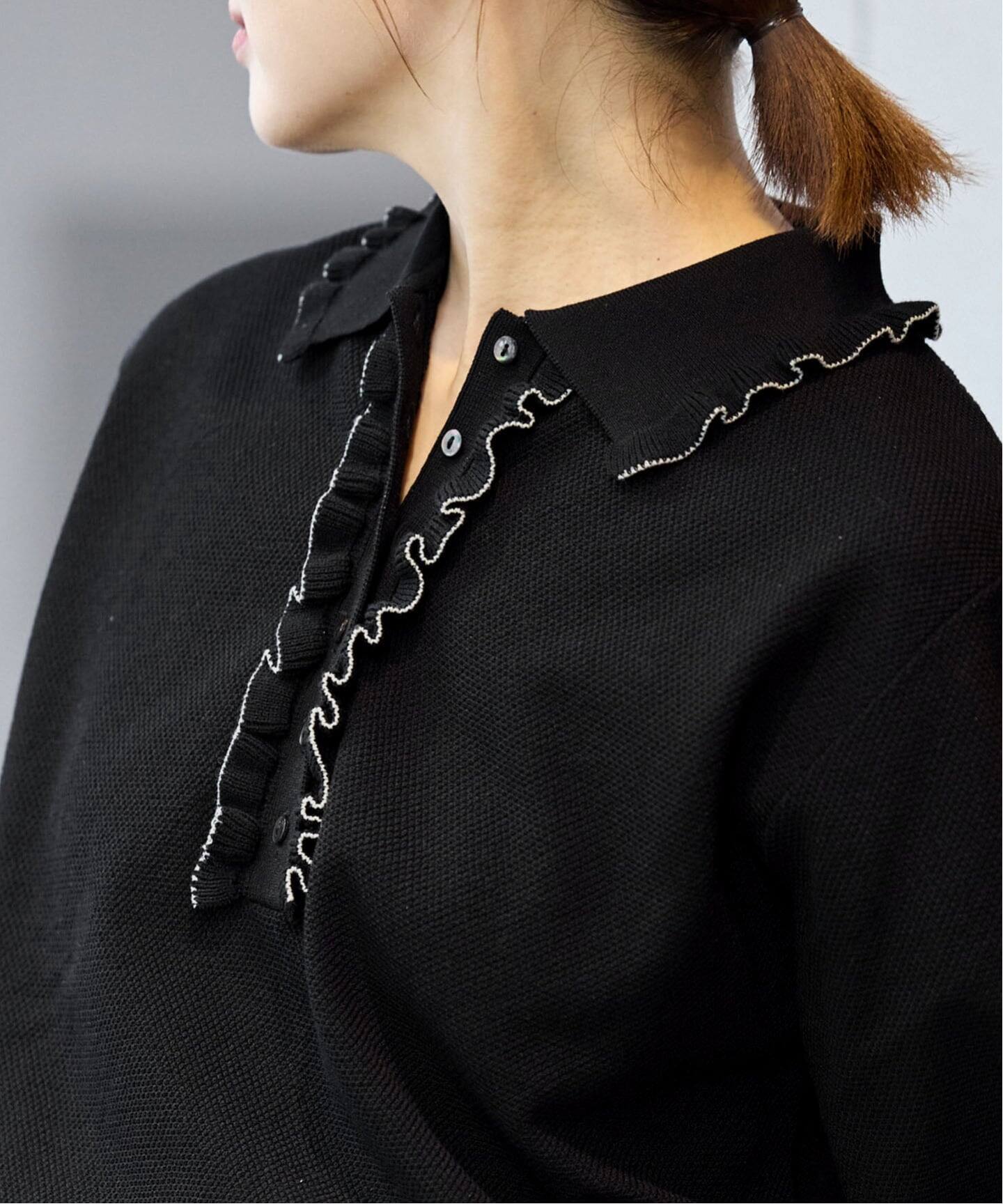WEB限定/追加5予約》フリルプルオーバー（ニット／セーター）｜IENA
