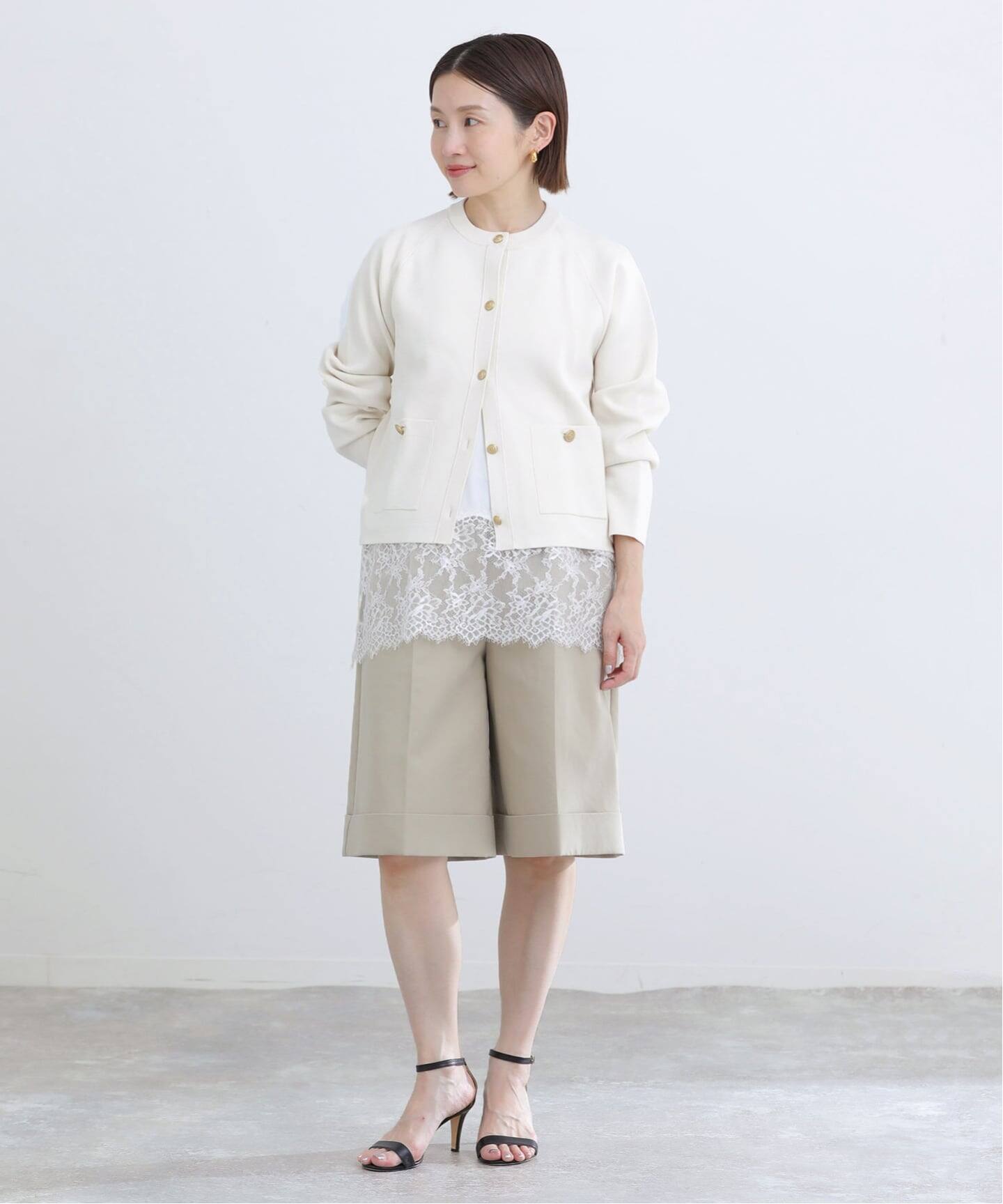 美品 IENA ミラノリブ カーディガン ネイビー イエナ IENA 《追加予約》ミラノリブカーディガン （ネイビー