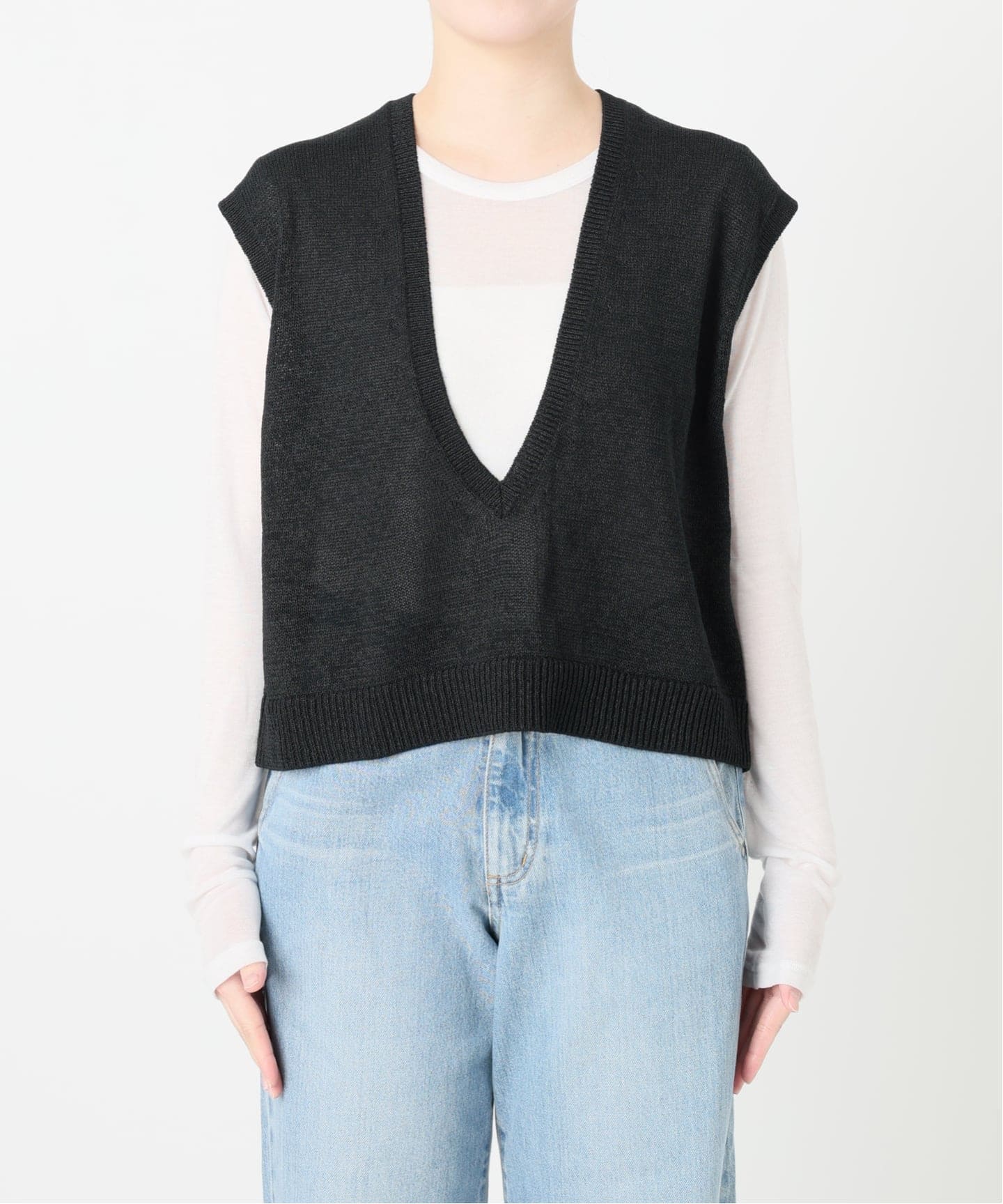 予約》コットンwashiニットベスト（ベスト）｜IENA（イエナ）の通販
