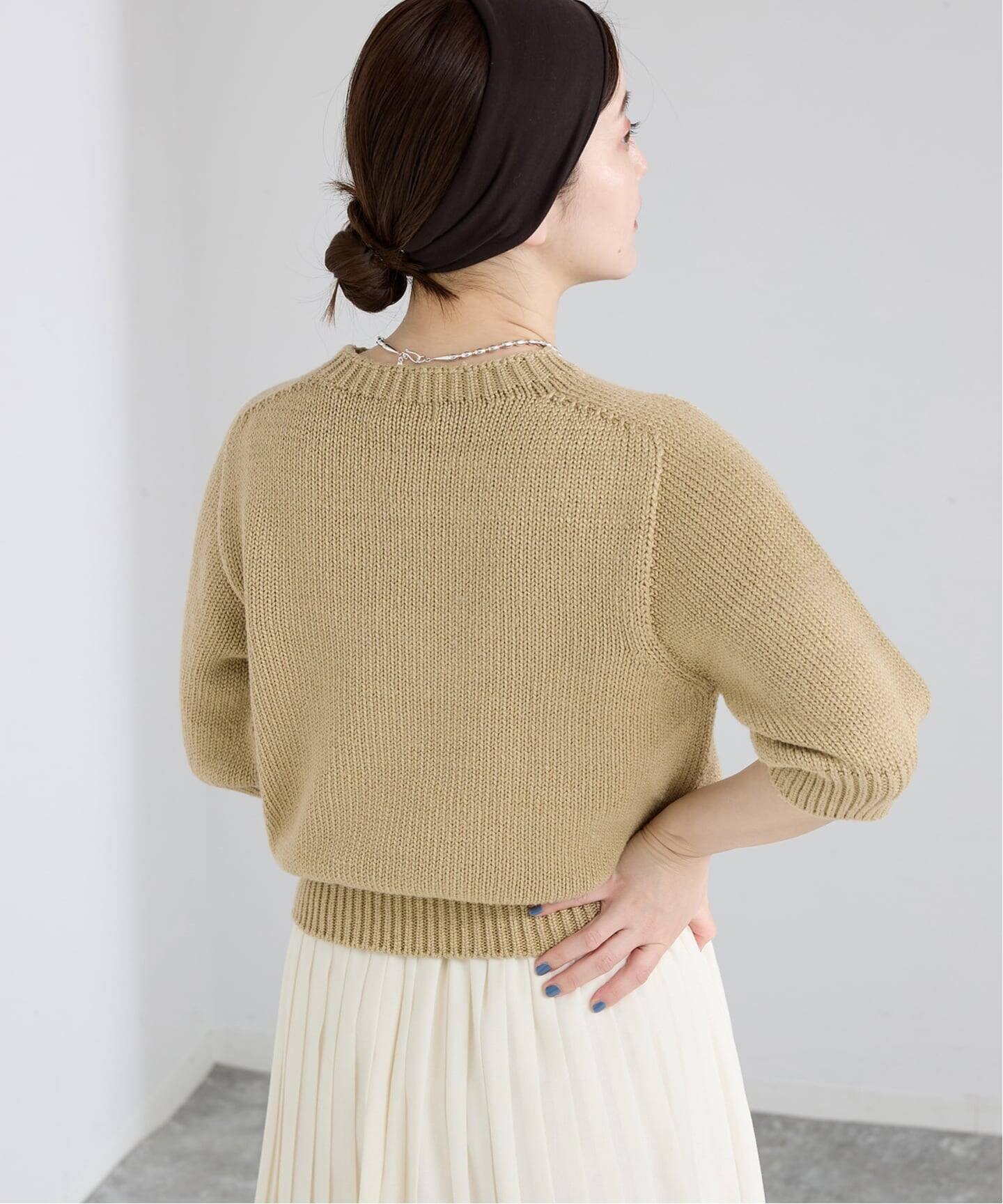 IENA POLISH コットンプルオーバー POLISHコットンプルオーバー（ニット／セーター）｜IENA（イエナ）の