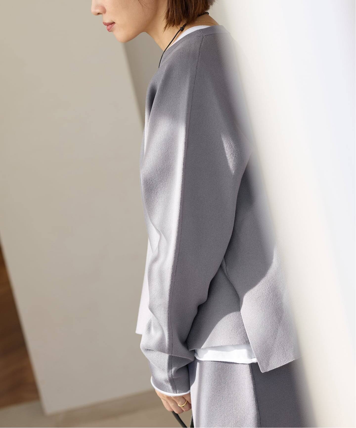 追加予約》ファインコットンスムースプルオーバー（ニット／セーター