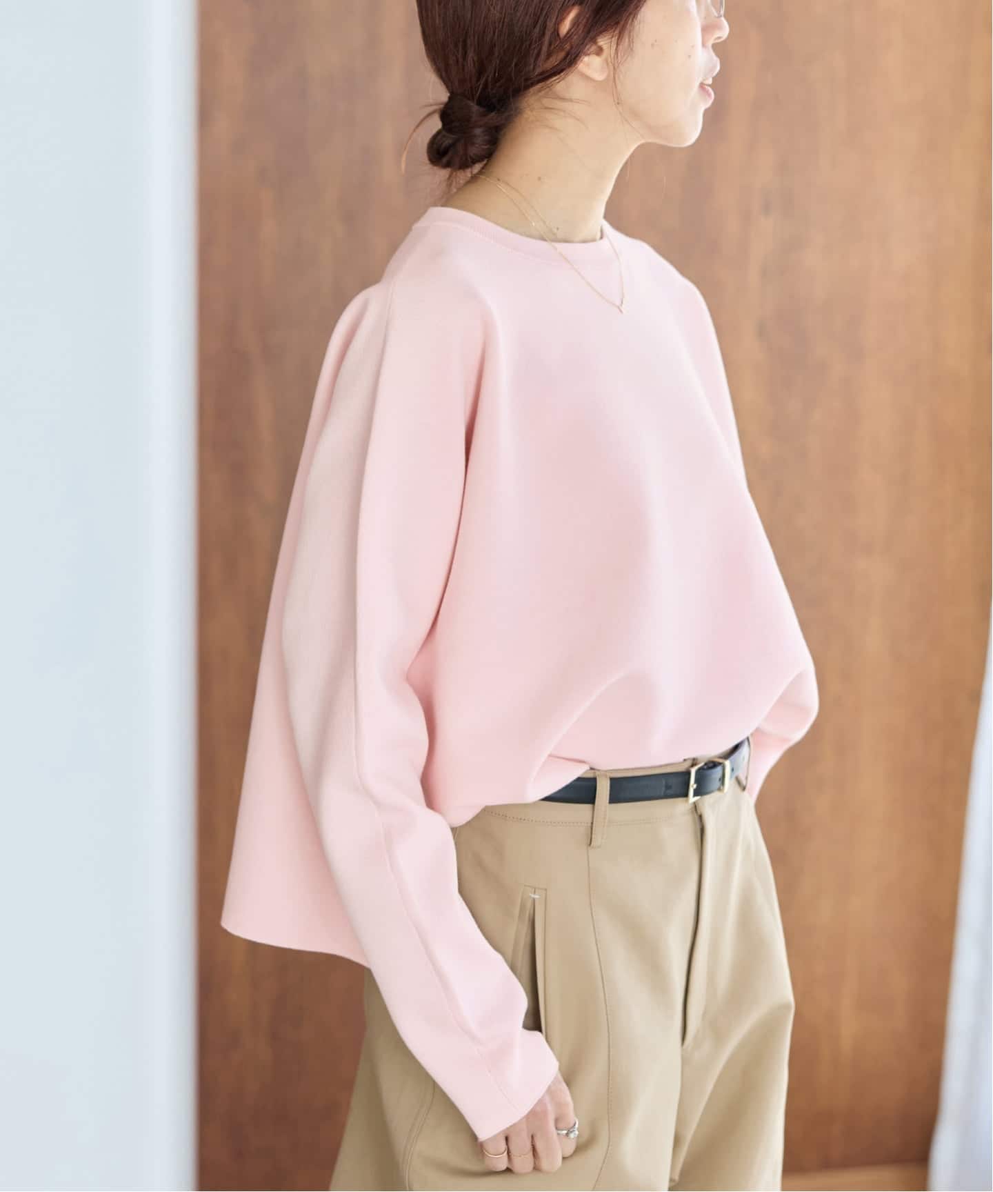 新色/追加》ファインコットンスムースプルオーバー（ニット／セーター