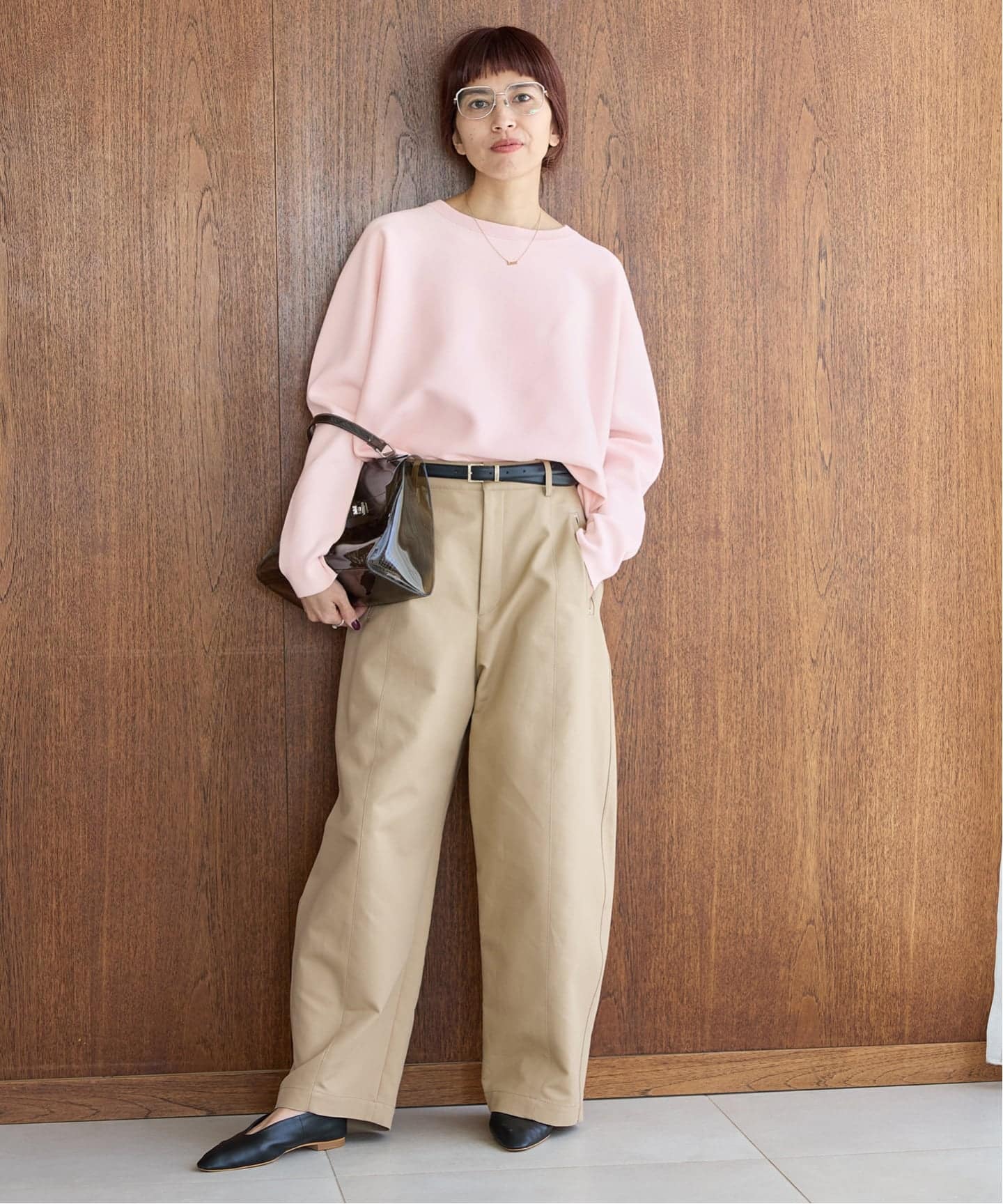 IENAファインコットンスムースプルオーバー 新色/追加予約》ファインコットンスムースプルオーバー（ニット