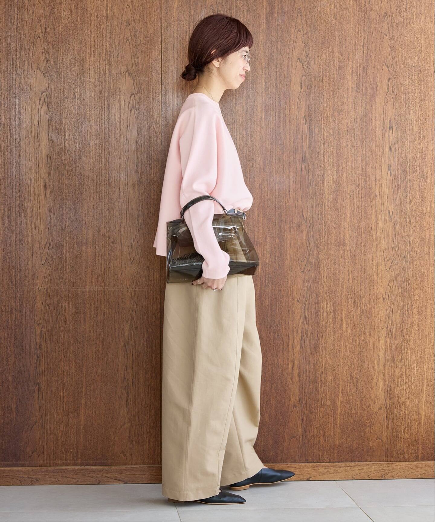 新色/追加予約》ファインコットンスムースプルオーバー（ニット