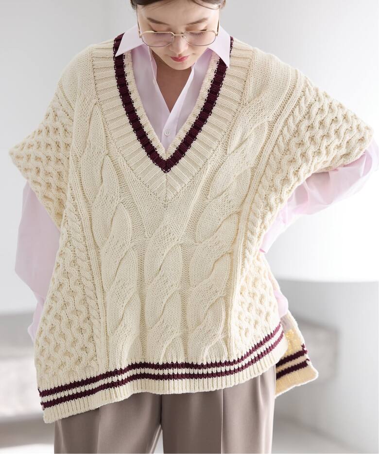 チルデンマントプルオーバー（ニット／セーター）｜IENA（イエナ）の  