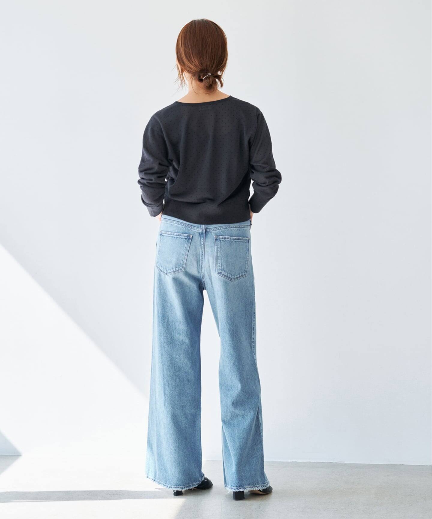 フロッキードットミニカーディガン（カーディガン）｜IENA（イエナ）の