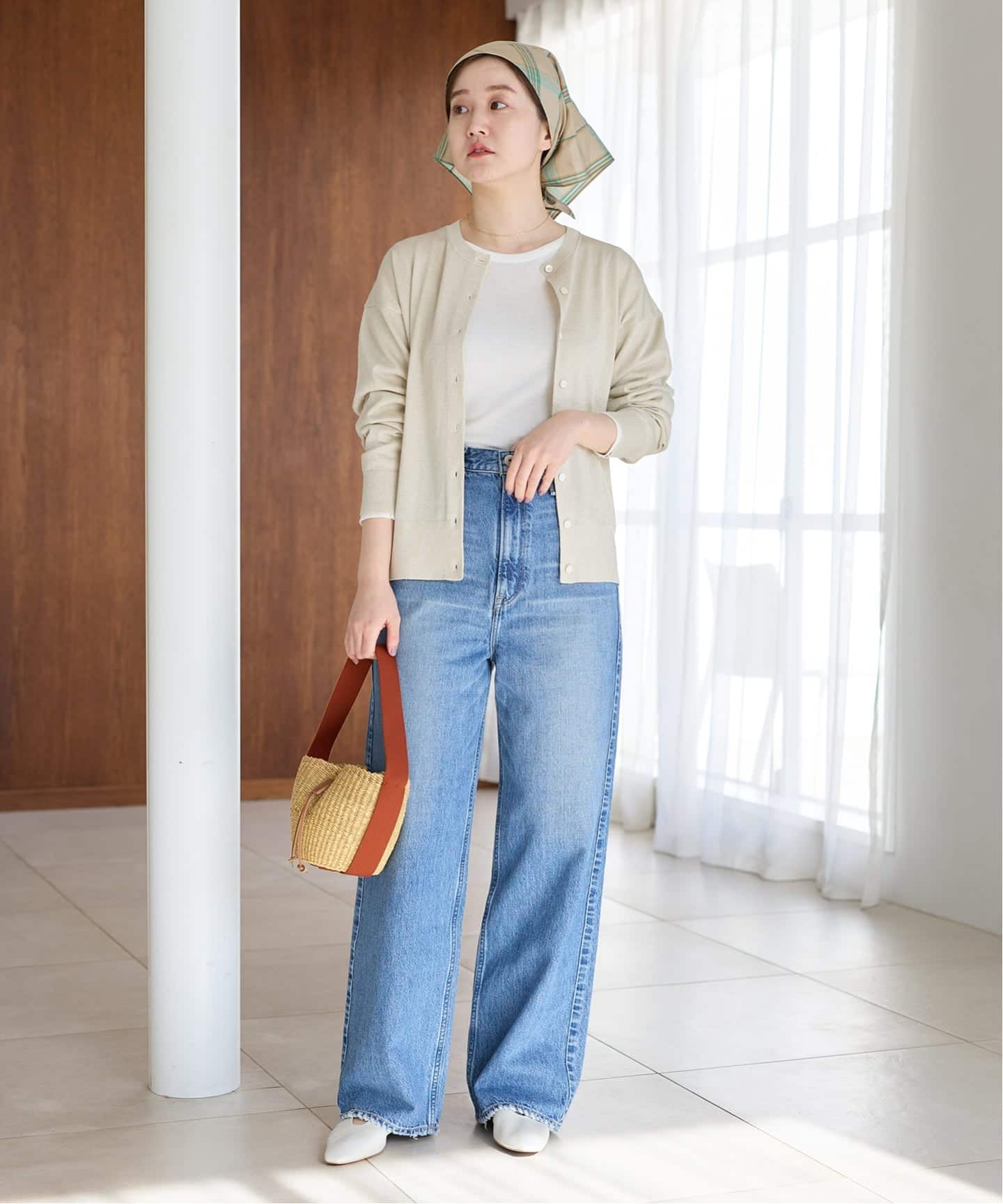 新色あり/追加2予約》LEVITAロングスリーブカーディガン（カーディガン