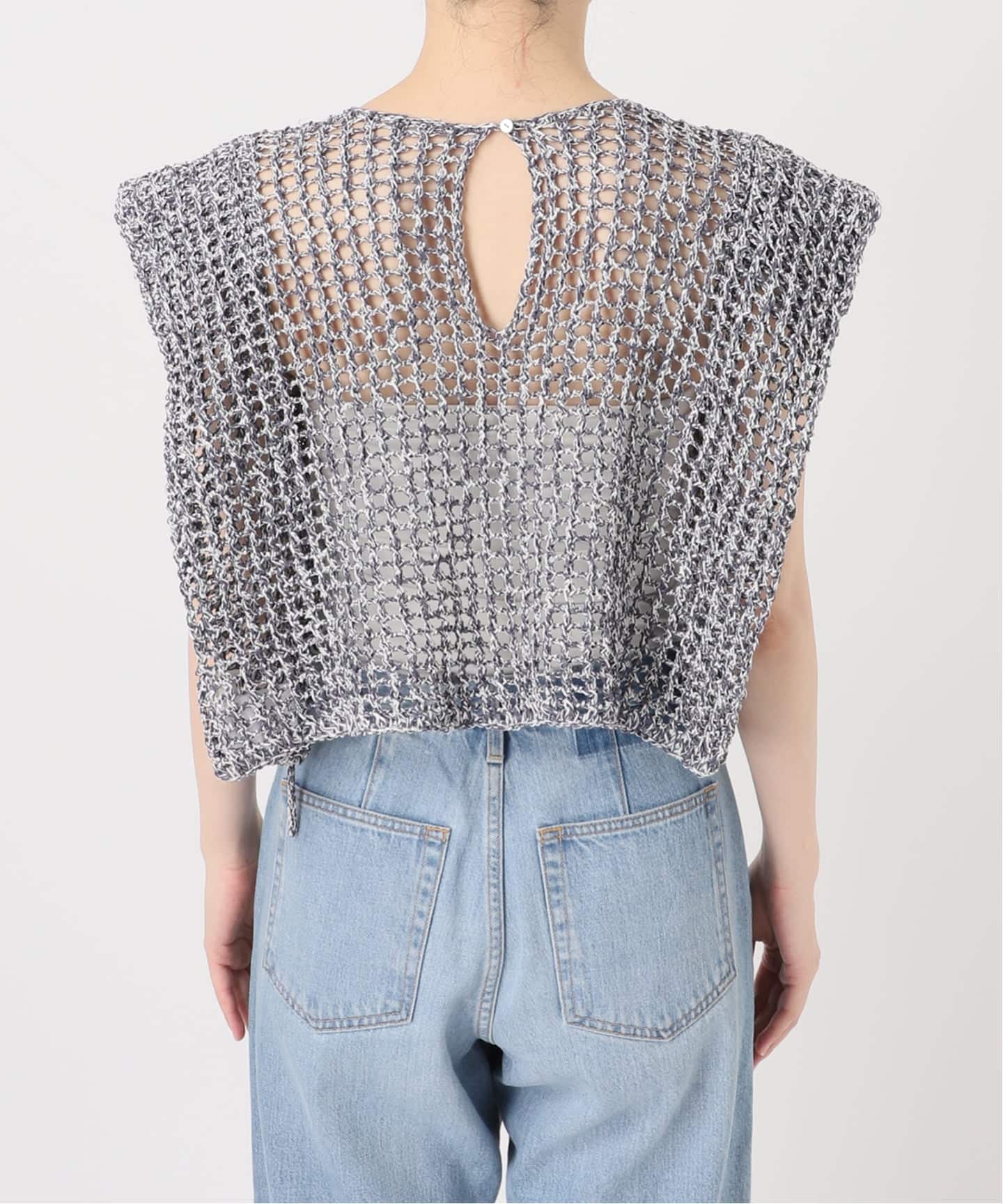 定価13.2万　予約完売色　期間限定出品　イエナ カシミヤファージレ　グレージュ 一部店舗限定》メッシュジレ（ベスト）｜IENA（イエナ）の通販