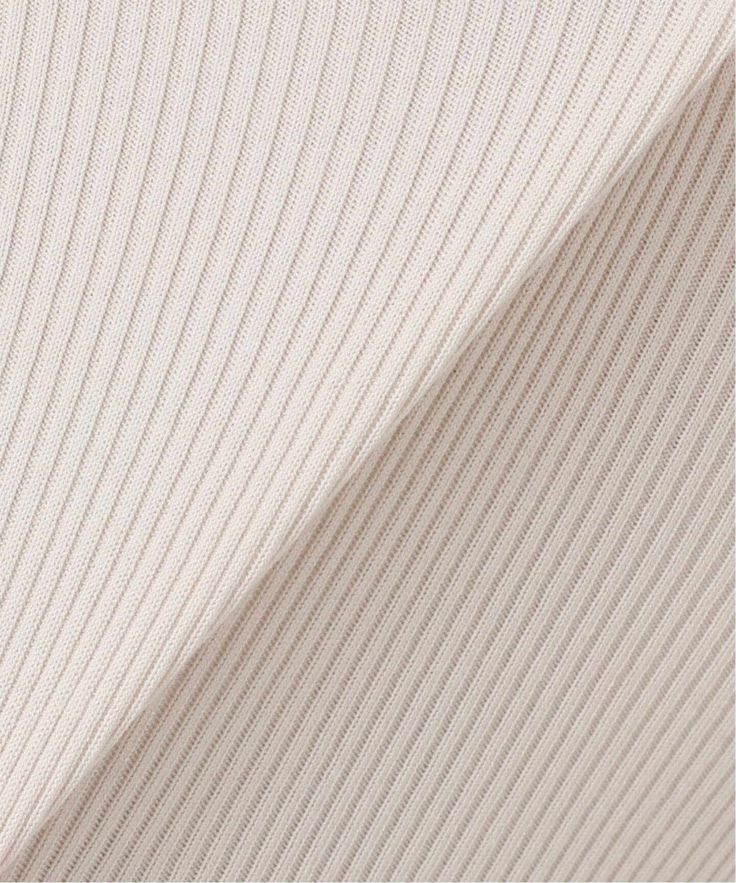 予約》ECO SPLASH 襟付きリブプルオーバー（ニット／セーター）｜IENA