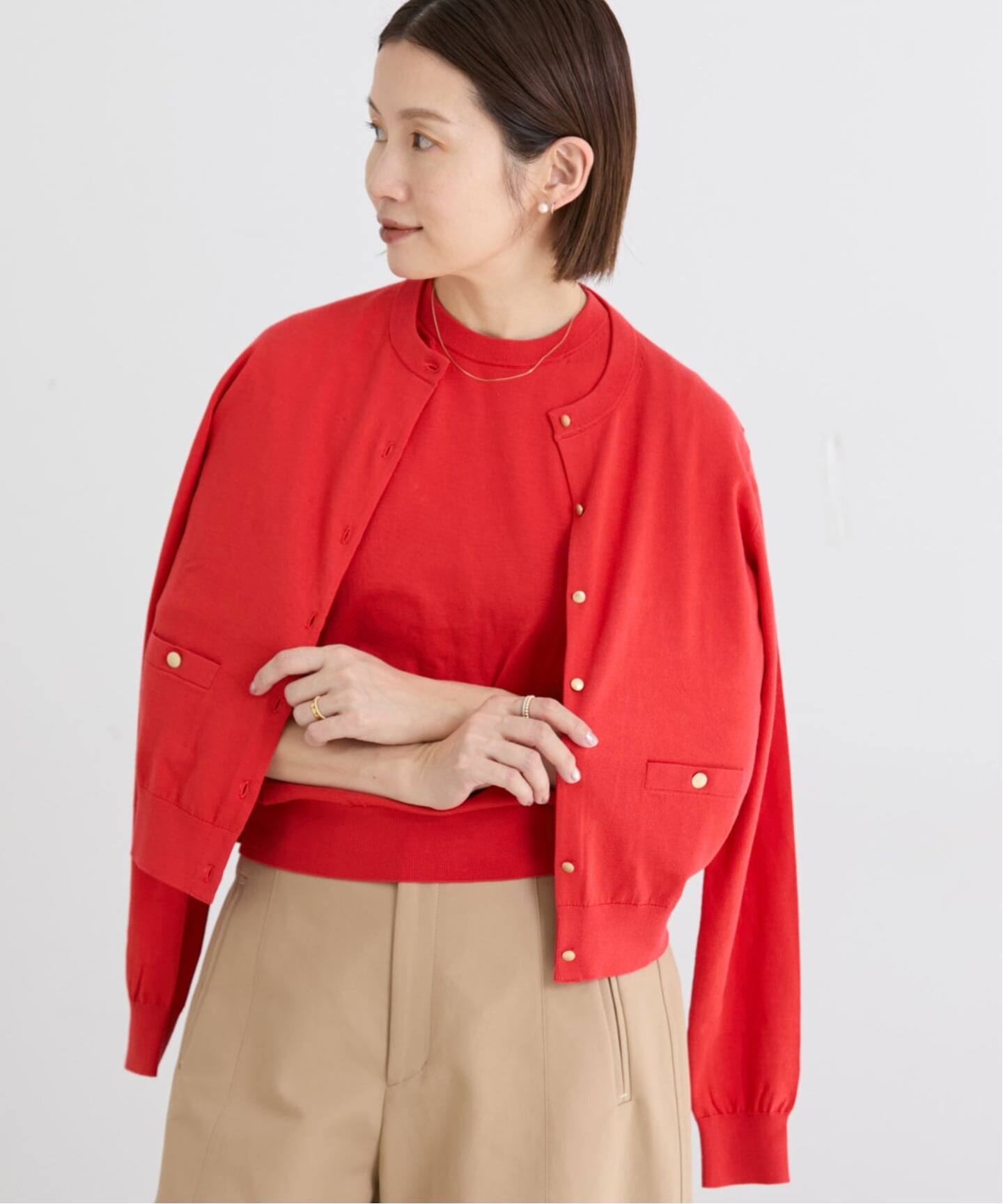 アンサンブル対応/新色あり/追加2》PARIGI カーディガン（カーディガン