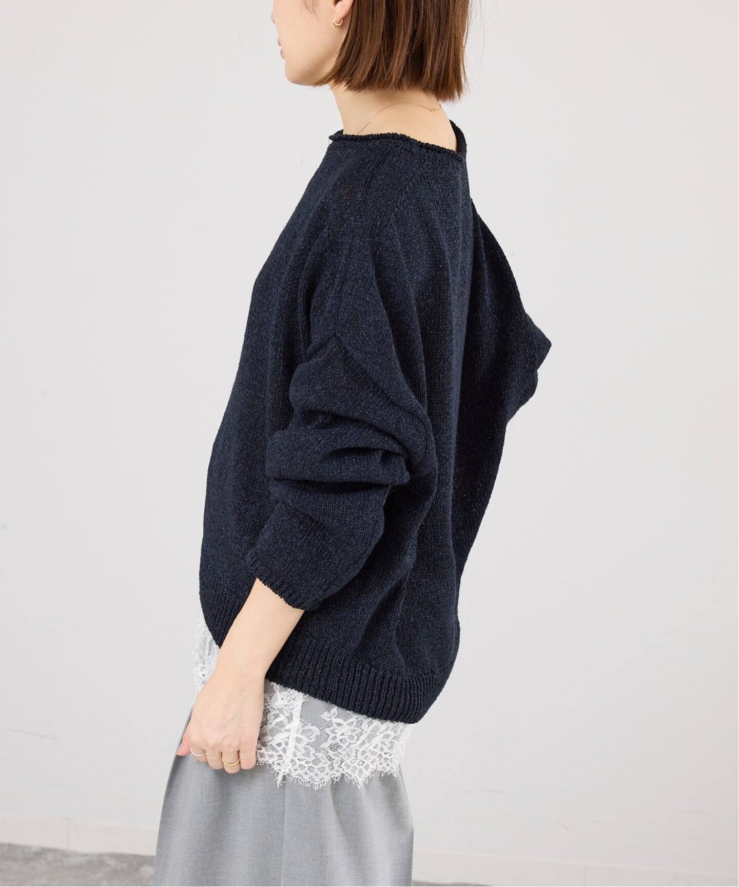 ミックスヤーン ワイドプルオーバー IENA｜ミックスヤーン ワイドプルオーバー | Rakuten Fashion(楽天
