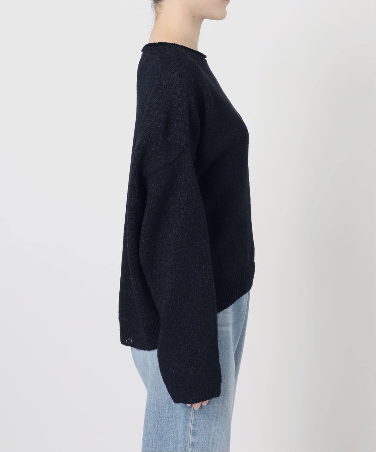ミックスヤーン ワイドプルオーバー IENA｜ミックスヤーン ワイドプルオーバー | Rakuten Fashion(楽天