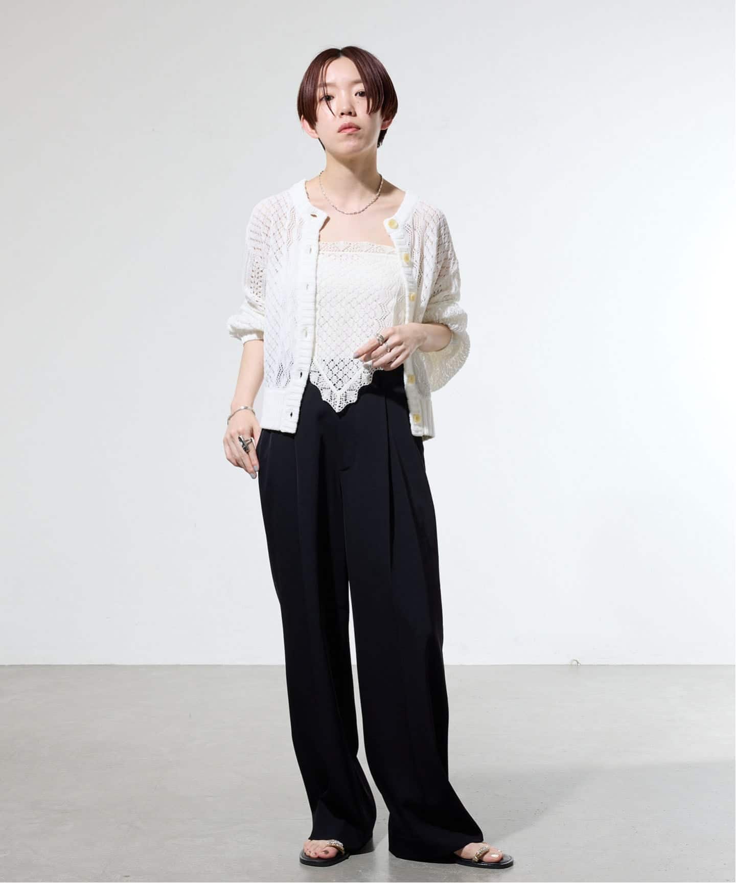 一部店舗限定》クロシェニット バンダナ（スカーフ／バンダナ）｜IENA