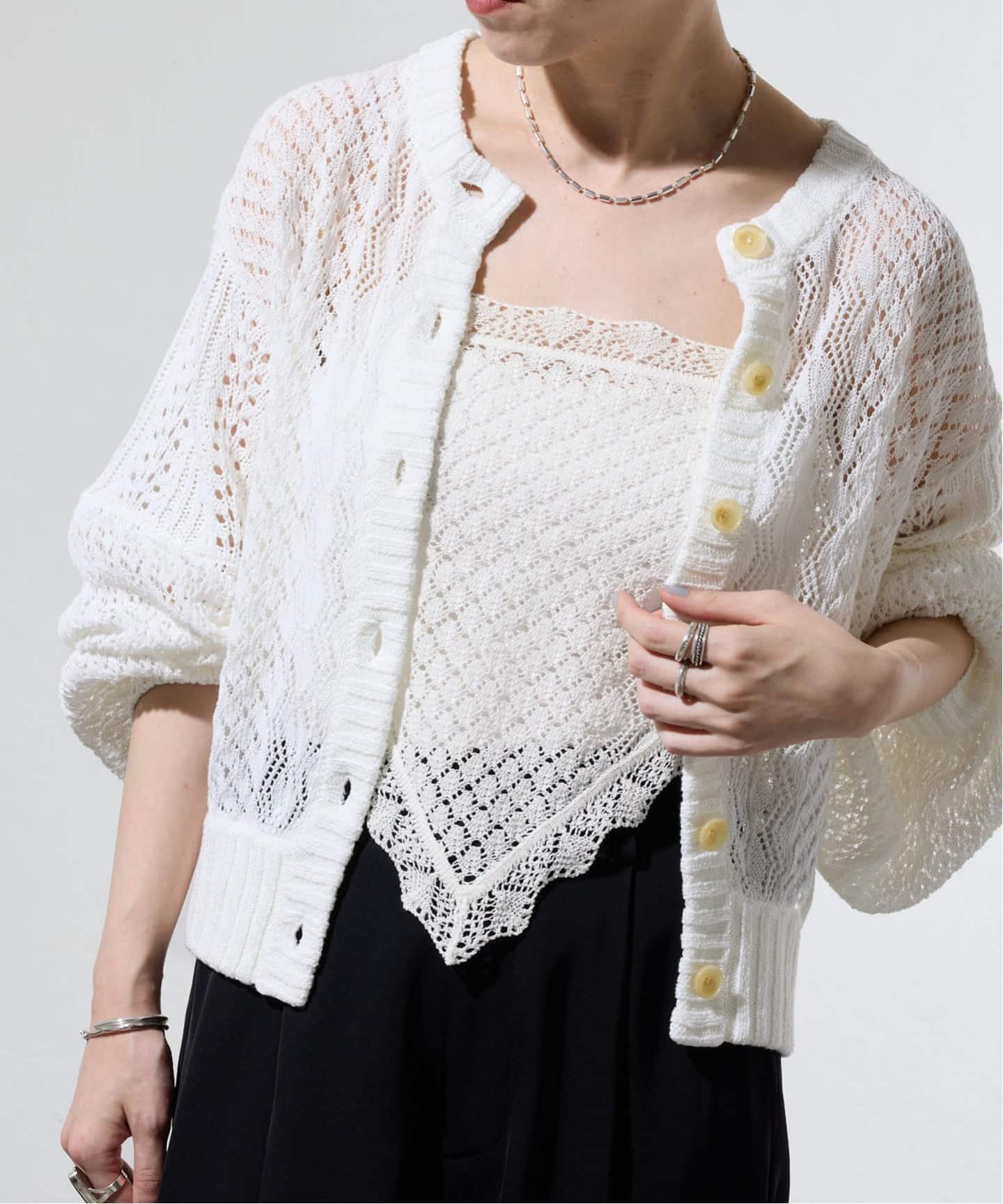一部店舗限定》クロシェニット バンダナ（スカーフ／バンダナ）｜IENA